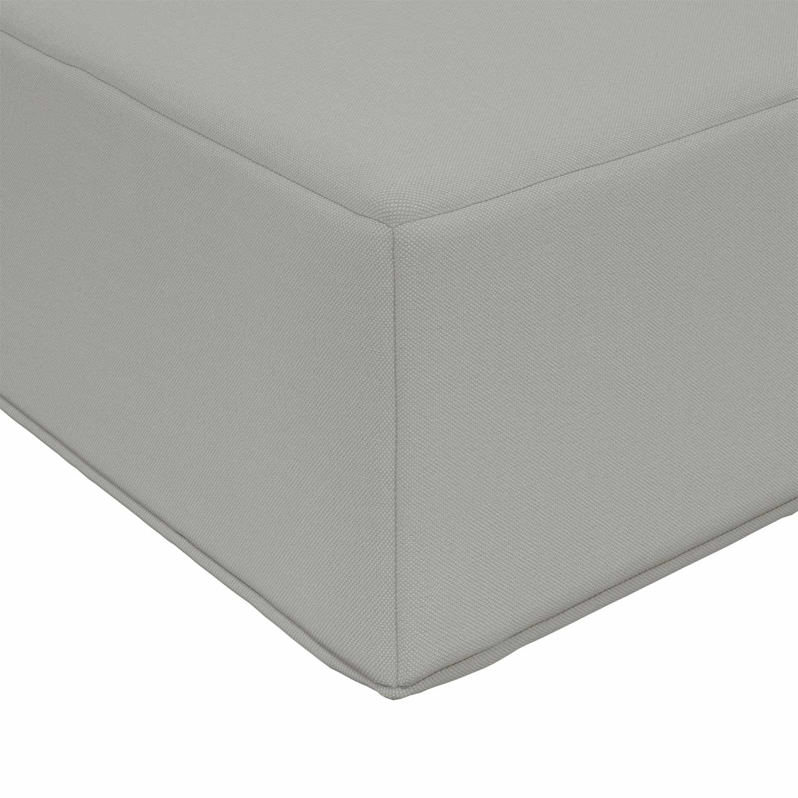 Jastučić za sjedenje na otvorenom Sivi 80 x 40 x 8 cm