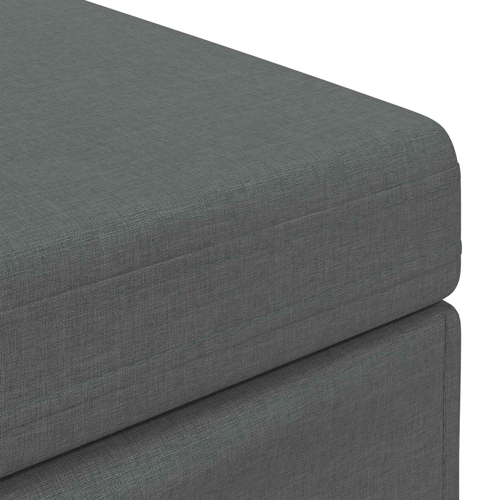 Stolica Tamno siva 41 x 41 x 40 cm Tkanina i konstruirano drvo