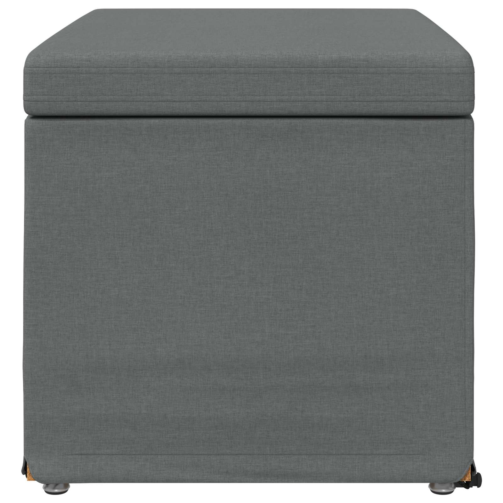 Stolica Tamno siva 61 x 41 x 40 cm Tkanina i konstruirano drvo