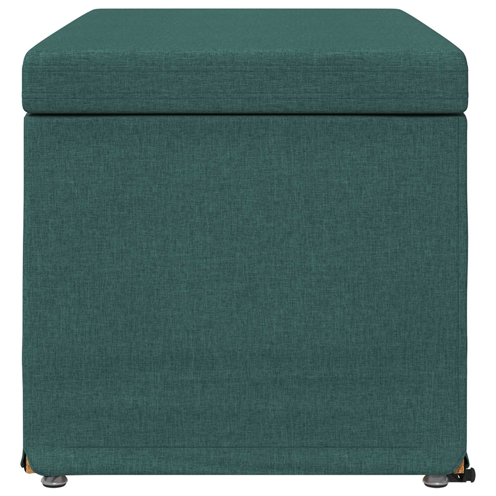 Stolica Tamnozelena 81 x 41 x 40 cm Tkanina i konstruirano drvo