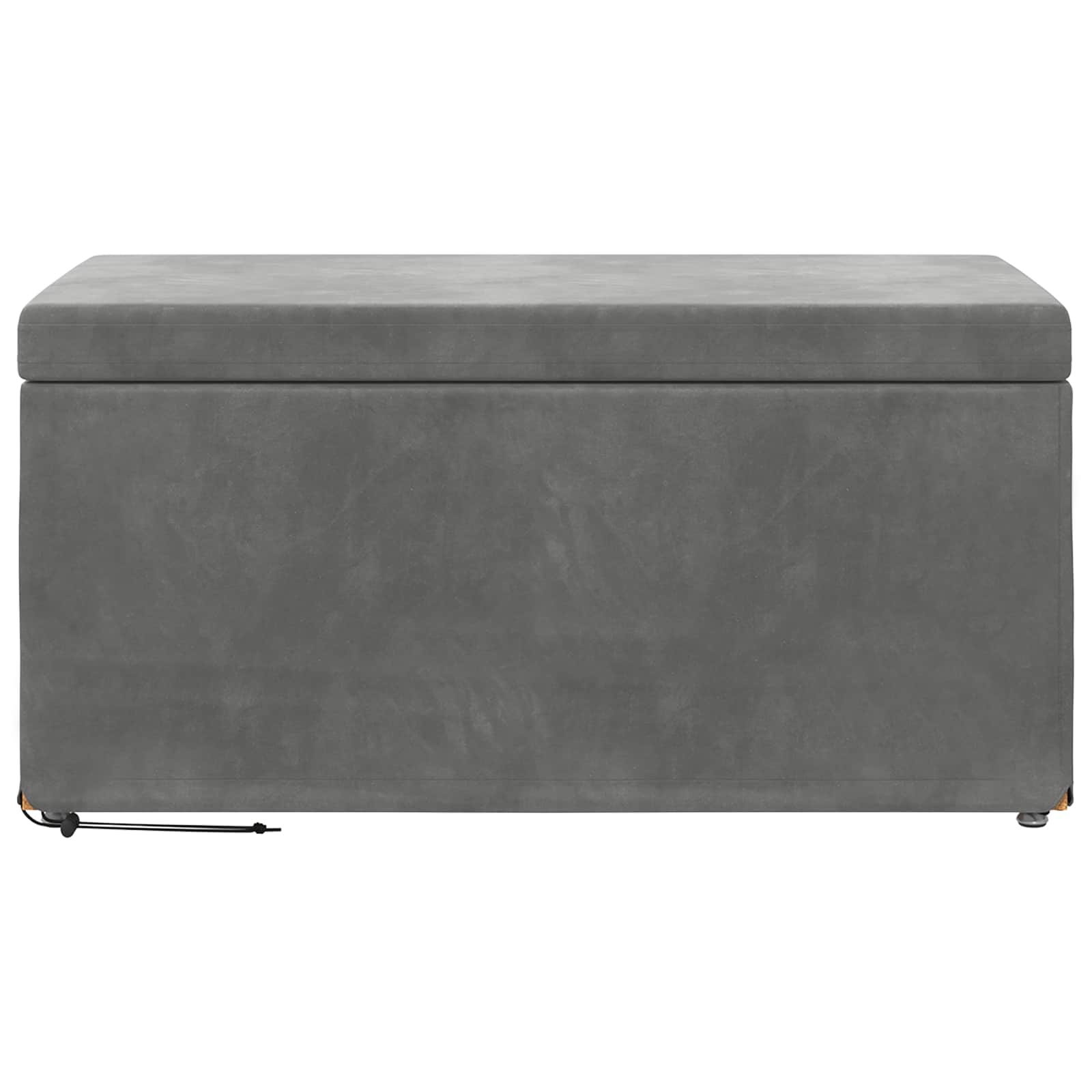 Stolica Tamno siva 81 x 41 x 40 cm Svileni i Fino Radeći Drvo