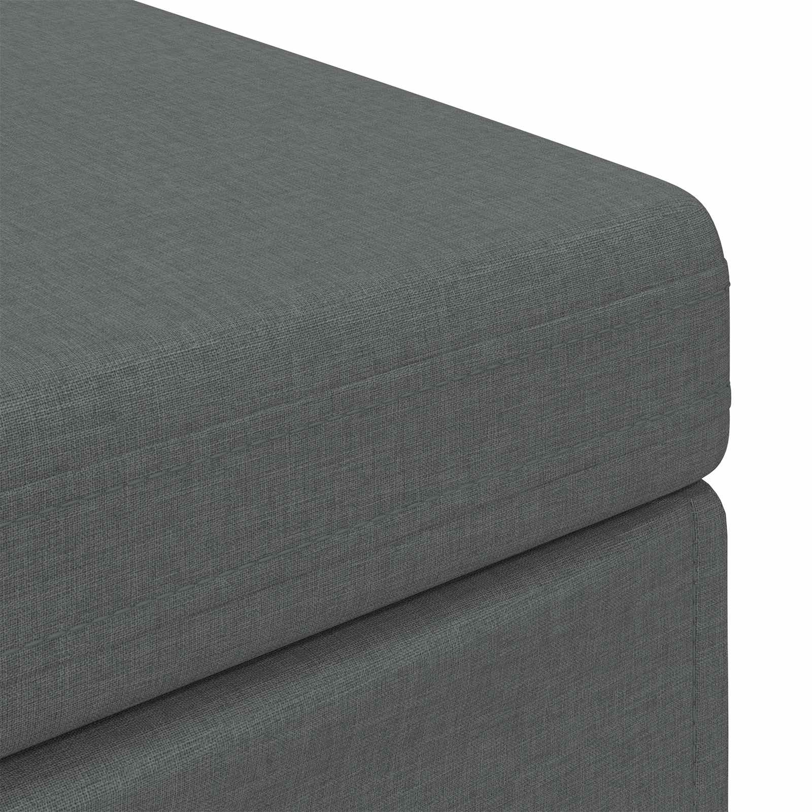 Stolica Tamno siva 101 x 41 x 40 cm Tkanina i konstruirano drvo