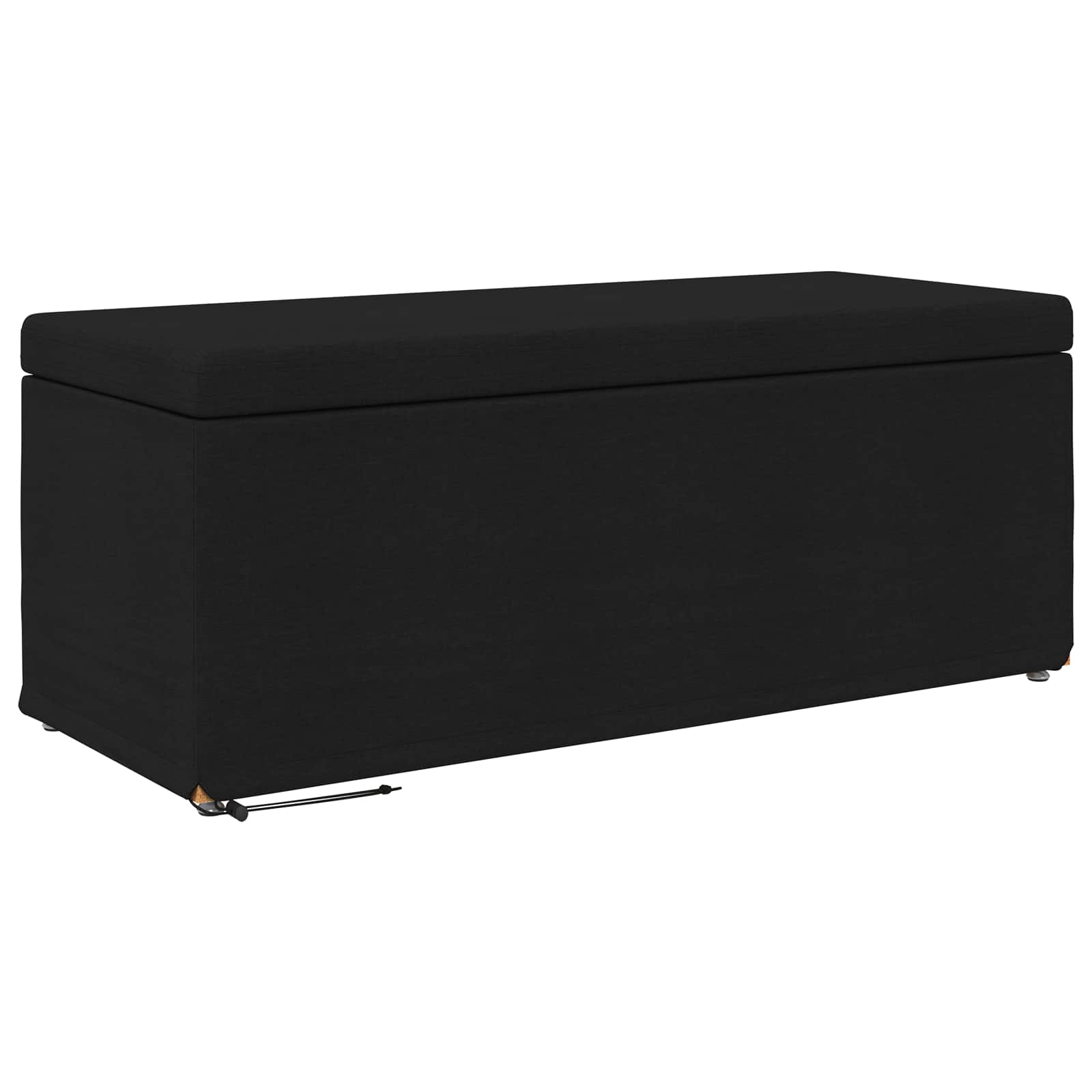 Stolica Crna 101 x 41 x 40 cm Tkanina i konstruirano drvo