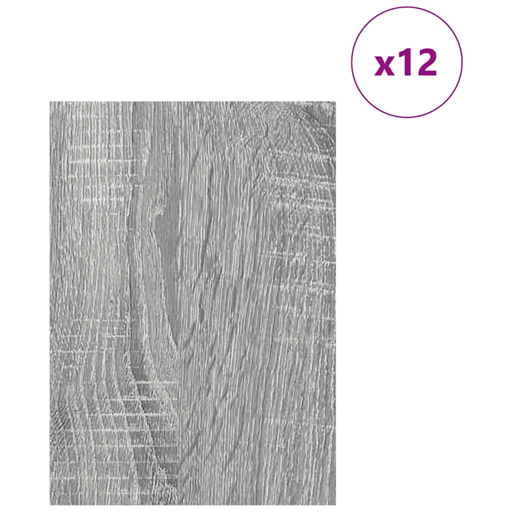 Dekor Paneli 12 pcs Siva Sonoma 21 x 30 x 0,27 cm