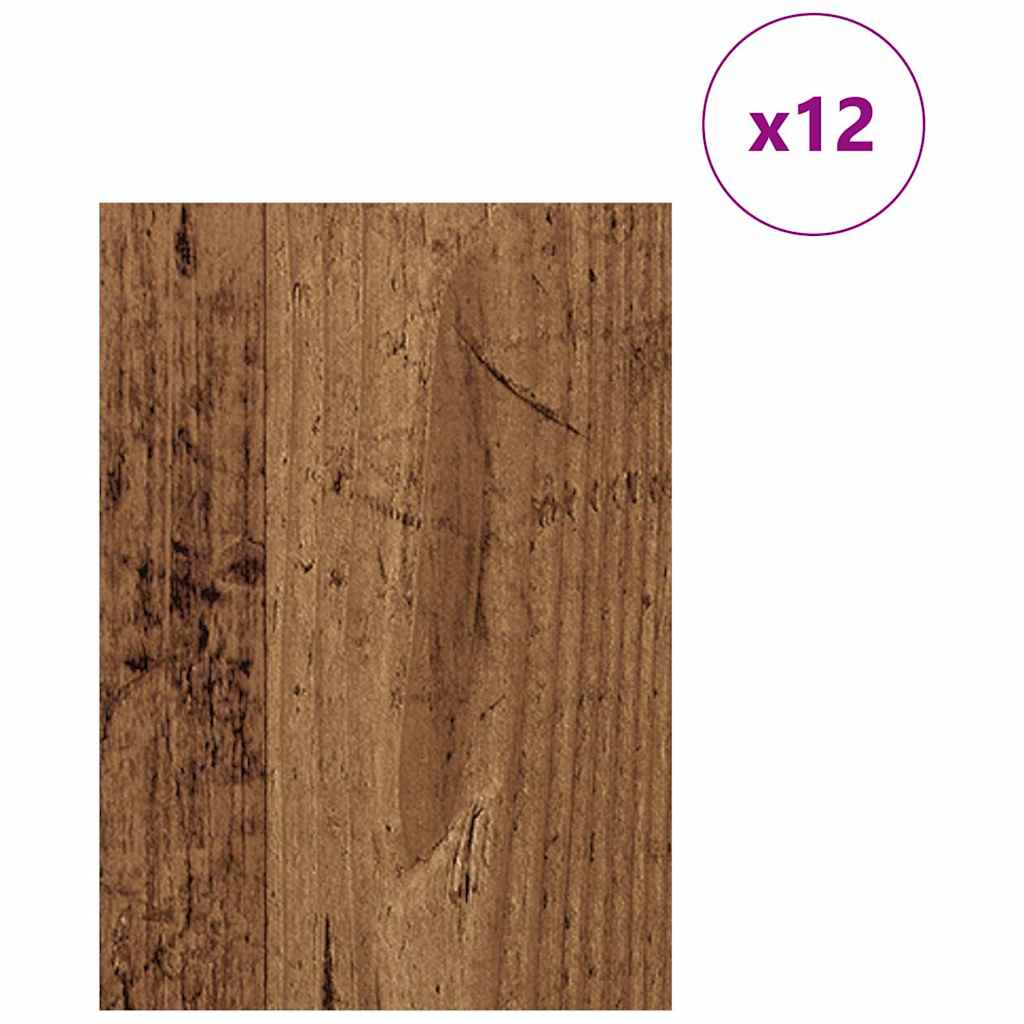 Dekor Paneli 12 pcs Staro drvo 21 x 30 x 0,27 cm