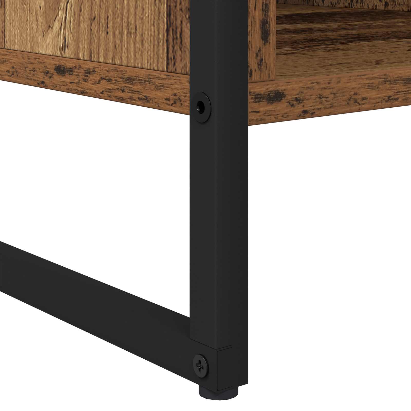 Kava Stol Staro drvo 80 x 50 x 40 cm Konstruirano drvo