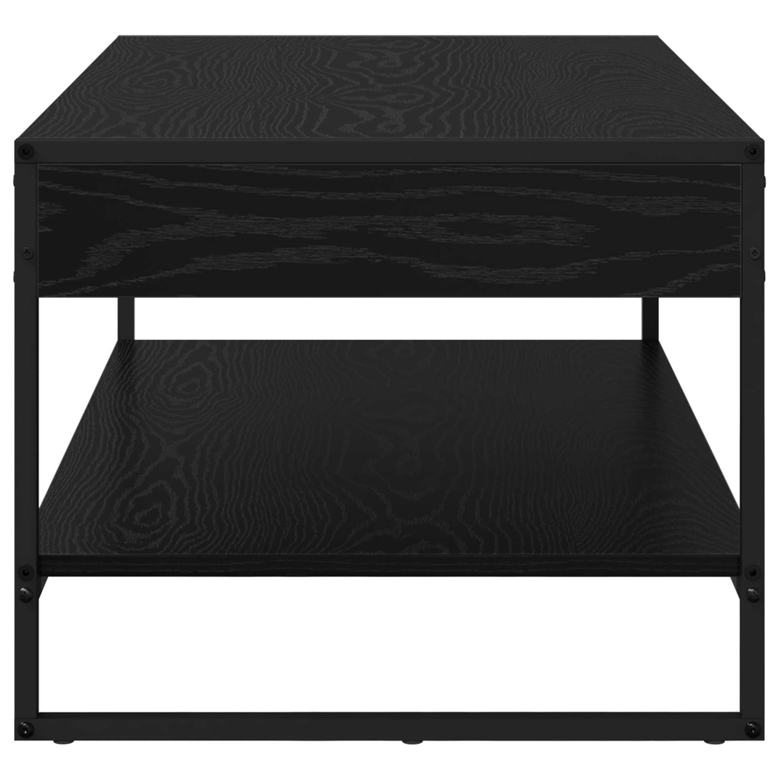 Kava Stol Crni hrast 80 x 50 x 40 cm Konstruirano drvo