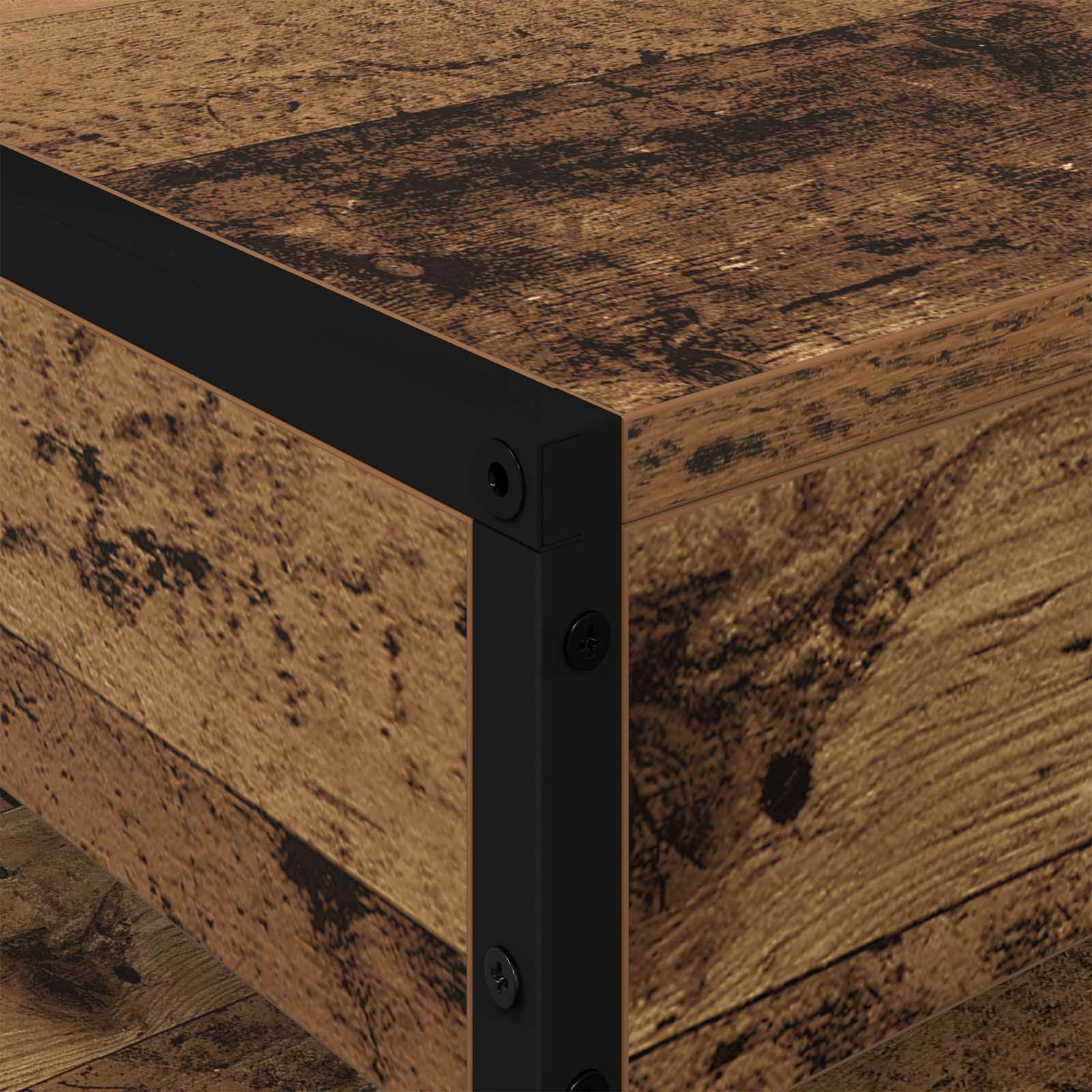 Kava Stol Staro drvo 80 x 50 x 40 cm Konstruirano drvo