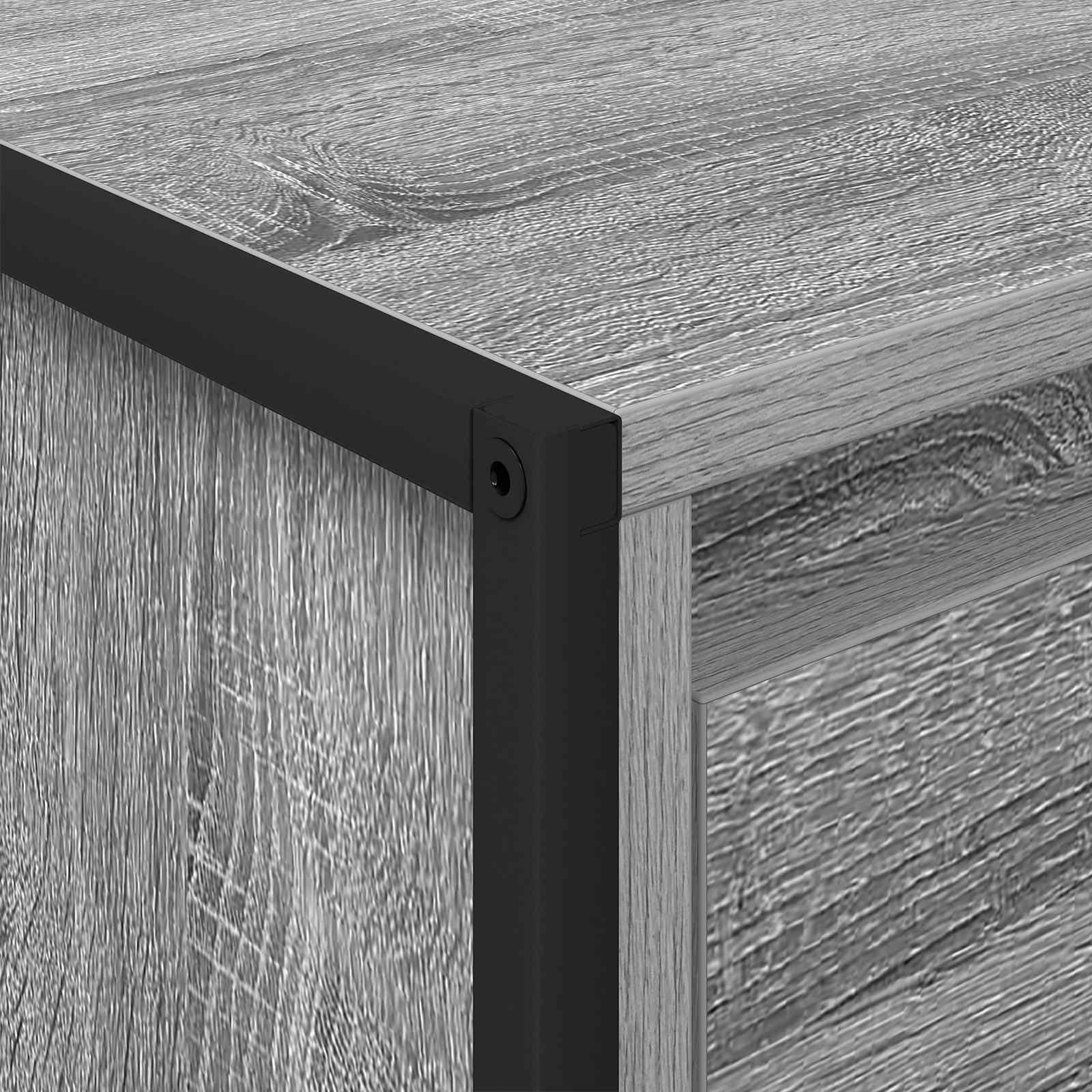 Kava Stol Siva Sonoma 100 x 46 x 40 cm Konstruirano drvo