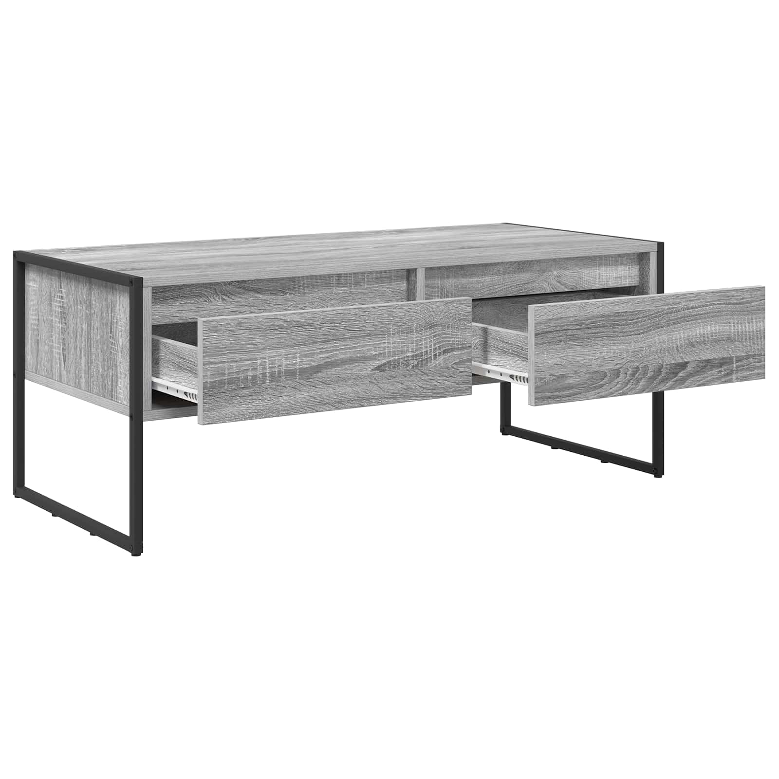 Kava Stol Siva Sonoma 100 x 46 x 40 cm Konstruirano drvo