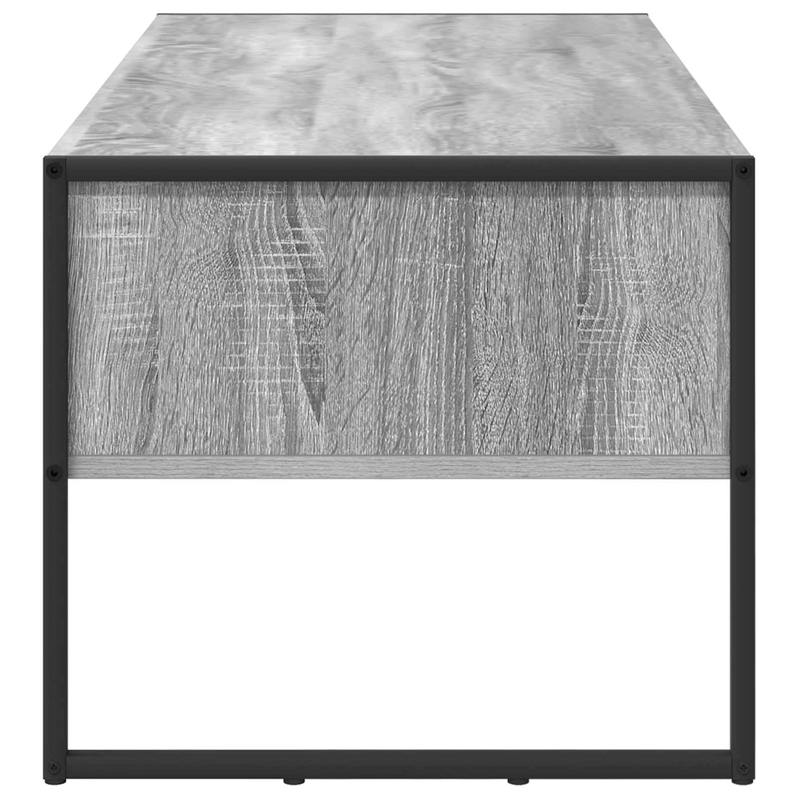 Kava Stol Siva Sonoma 100 x 46 x 40 cm Konstruirano drvo