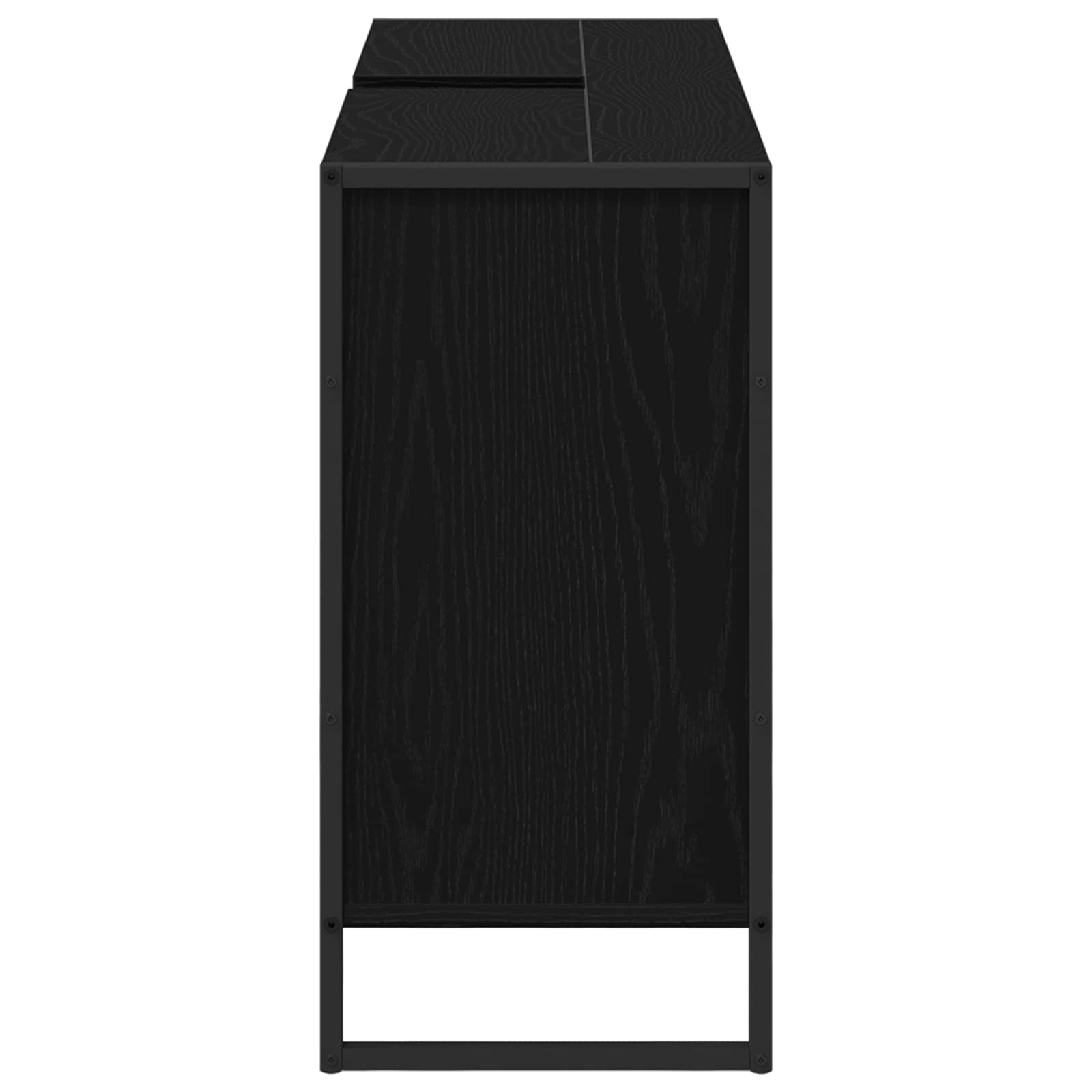 Kupaonski ormar Crni hrast 90 x 30 x 60 cm Konstruirano drvo