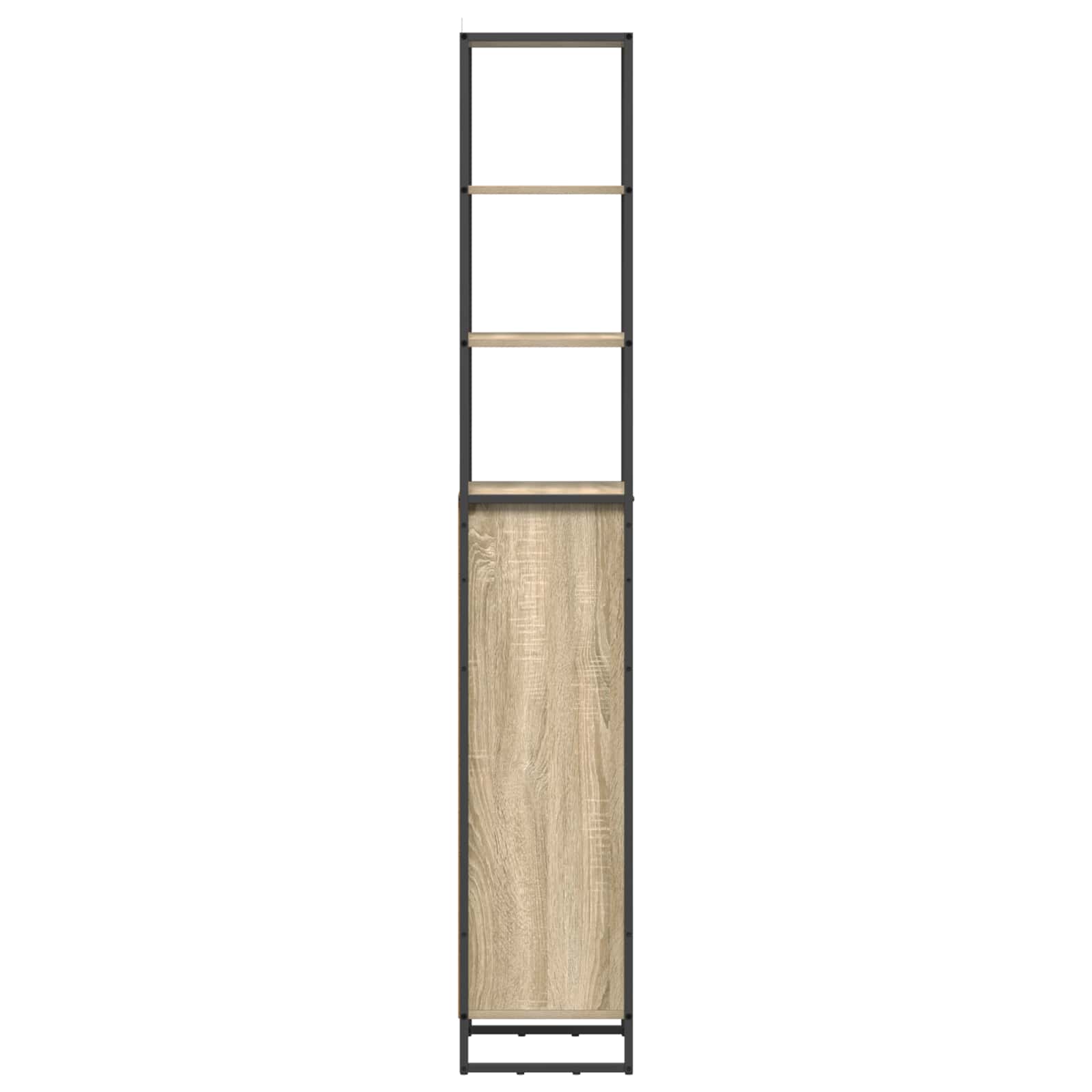 Kupaonski ormar Sonoma 40 x 30 x 180 cm Konstruirano drvo