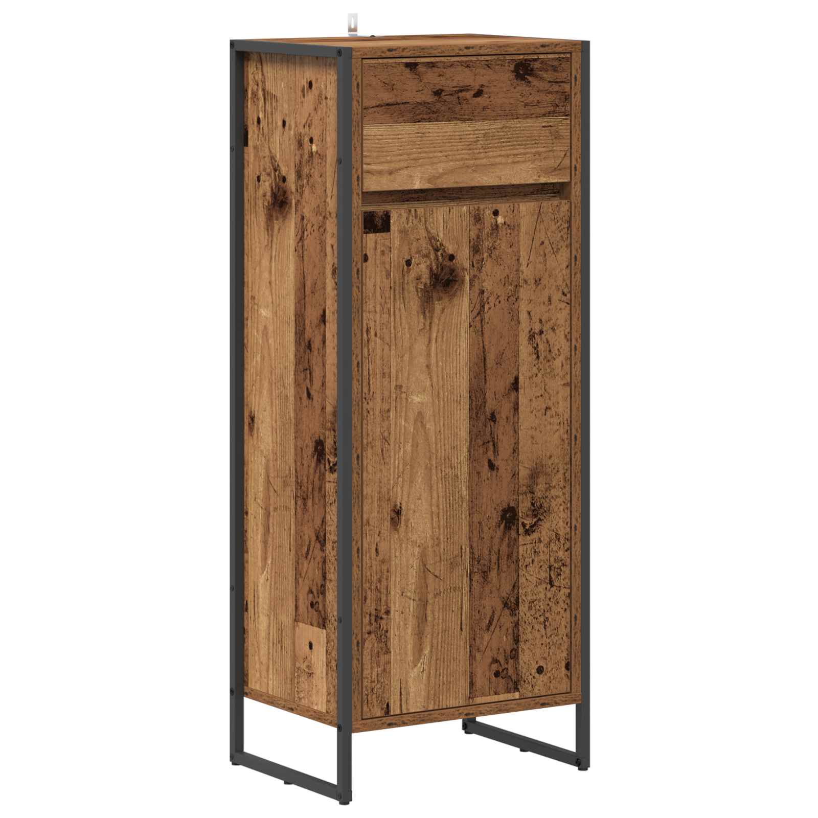Kupaonski ormar Staro drvo 40 x 30 x 100 cm Konstruirano drvo