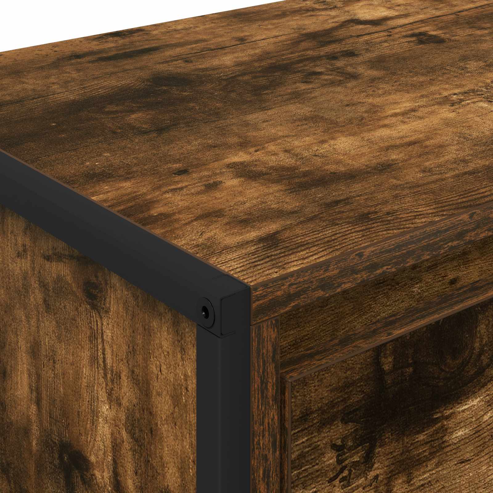TV ormar Dimni hrast 100 x 36 x 49,5 cm Konstruirano drvo