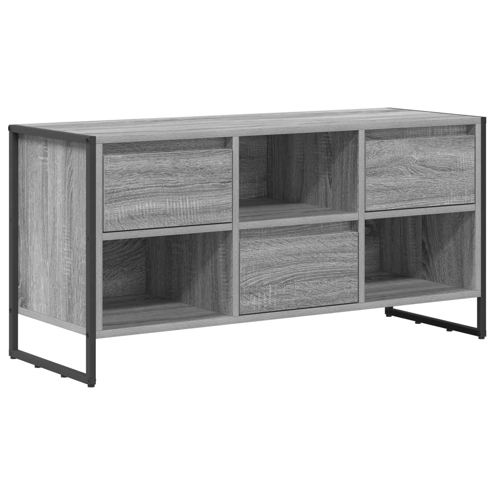 TV ormar Siva Sonoma 100 x 36 x 49,5 cm Konstruirano drvo