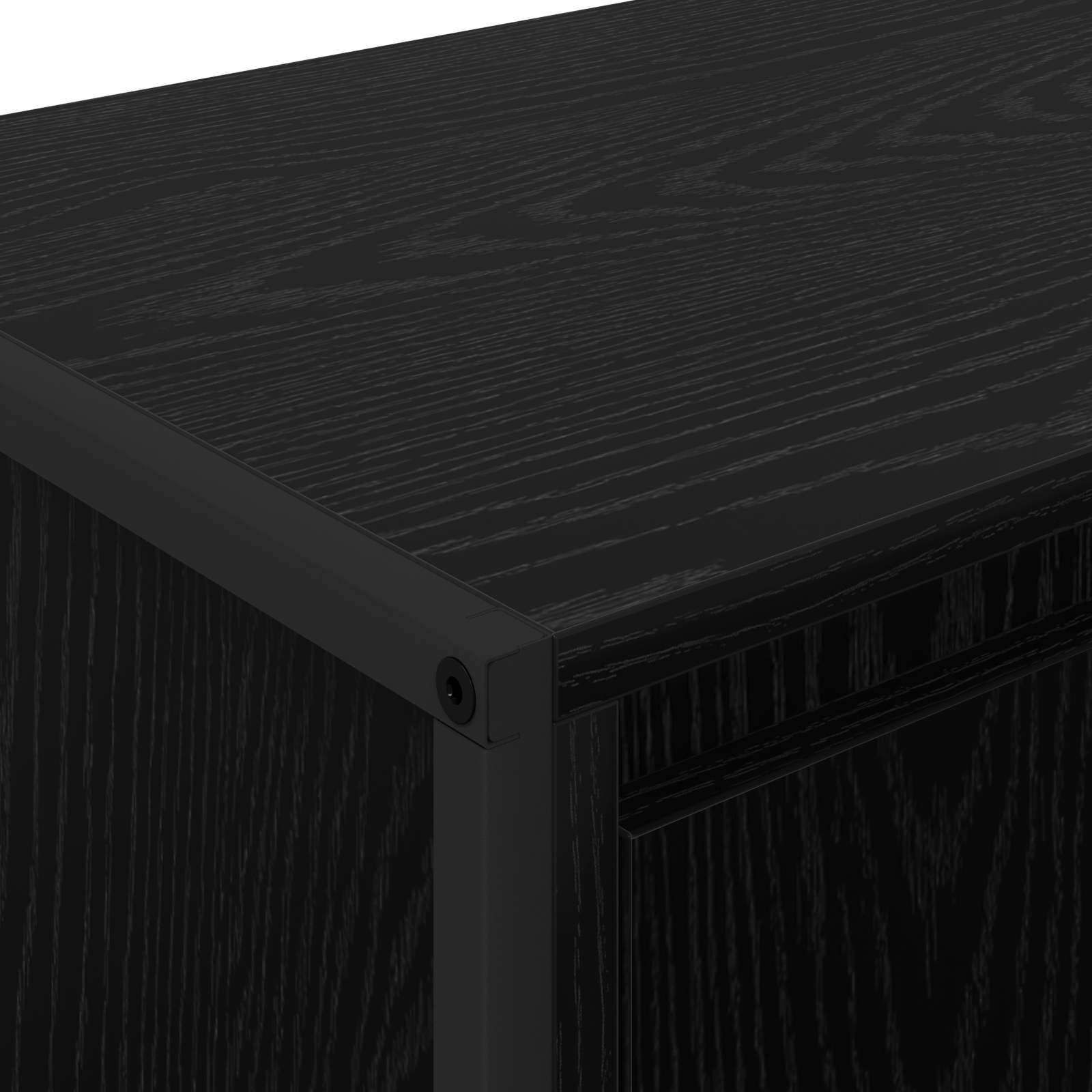 TV ormar Crni hrast 140 x 36 x 49.5 cm Konstruirano drvo