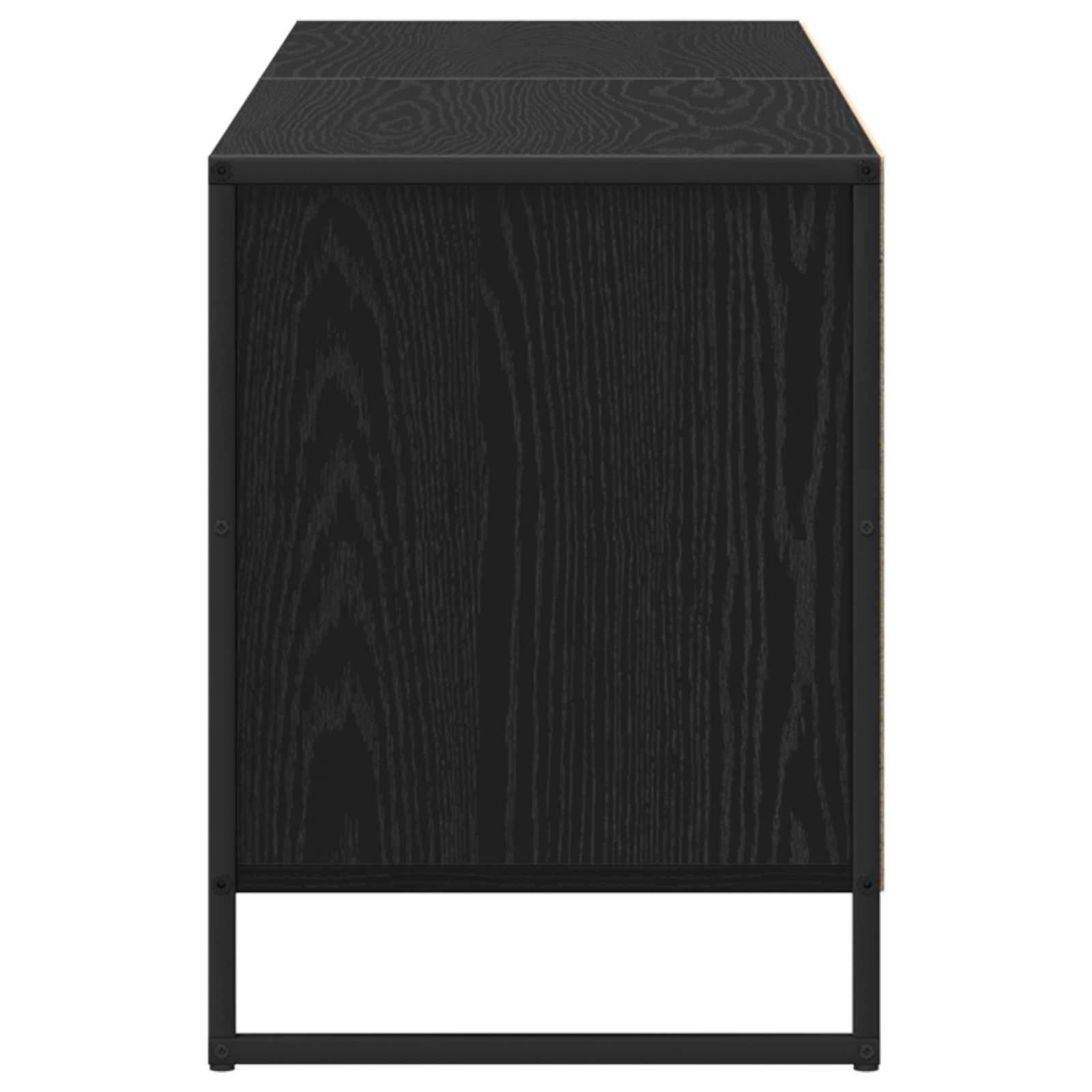 TV ormar Crni hrast 140 x 36 x 49.5 cm Konstruirano drvo
