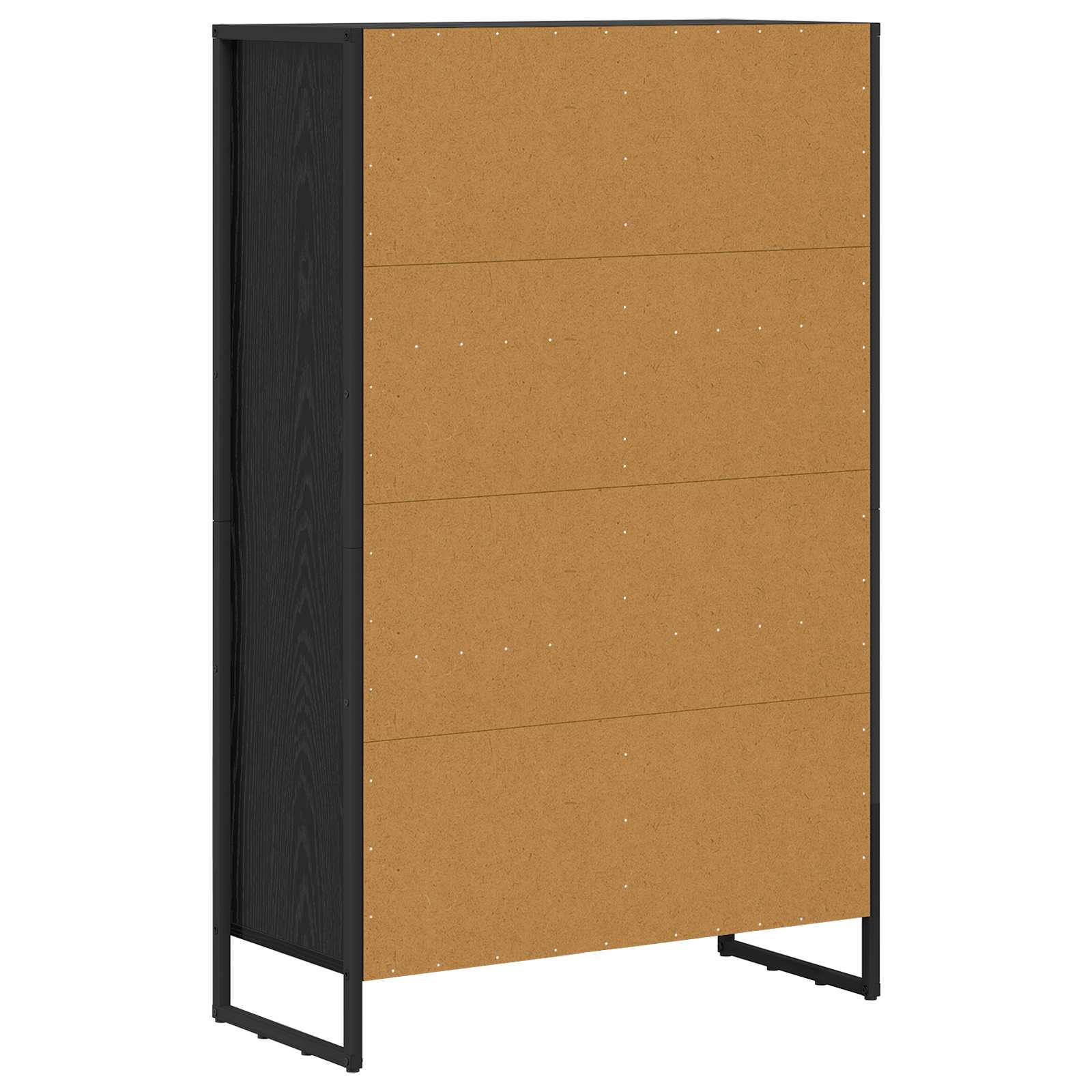 Ormarić za knjige Crni hrast 99.5 x 30 x 108.5 cm