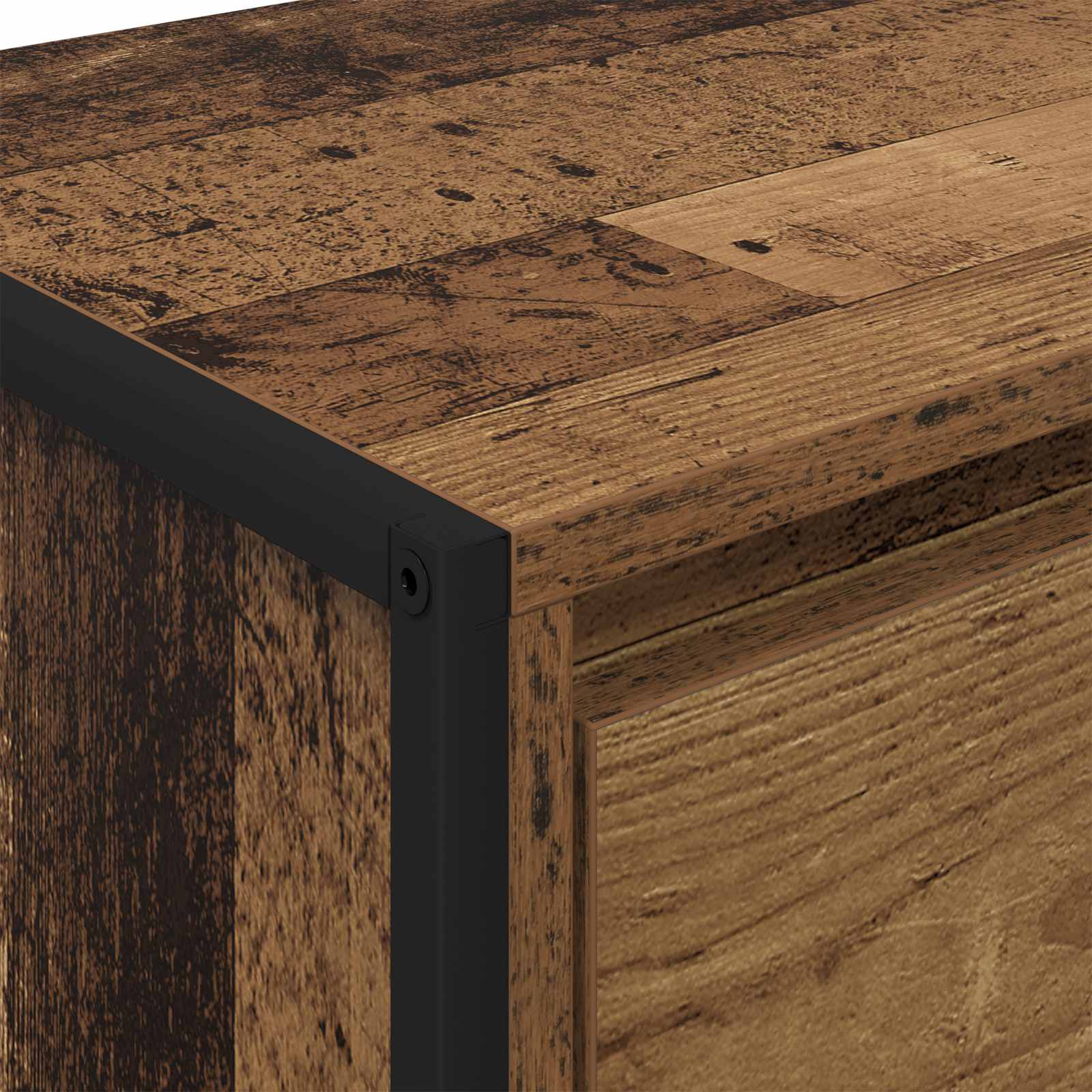 Kreveta Staro drvo 42 x 36 x 75.5 cm Konstruirano drvo