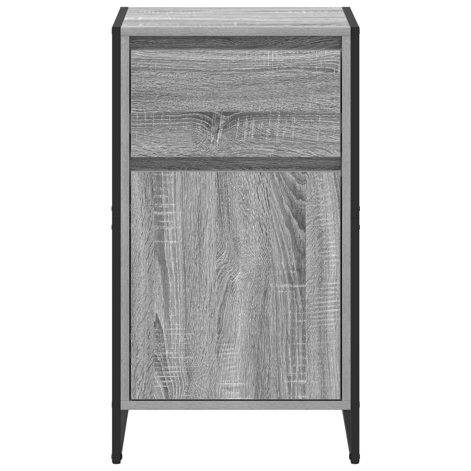 Kreveta Siva Sonoma 43 x 36 x 75,5 cm Konstruirano drvo