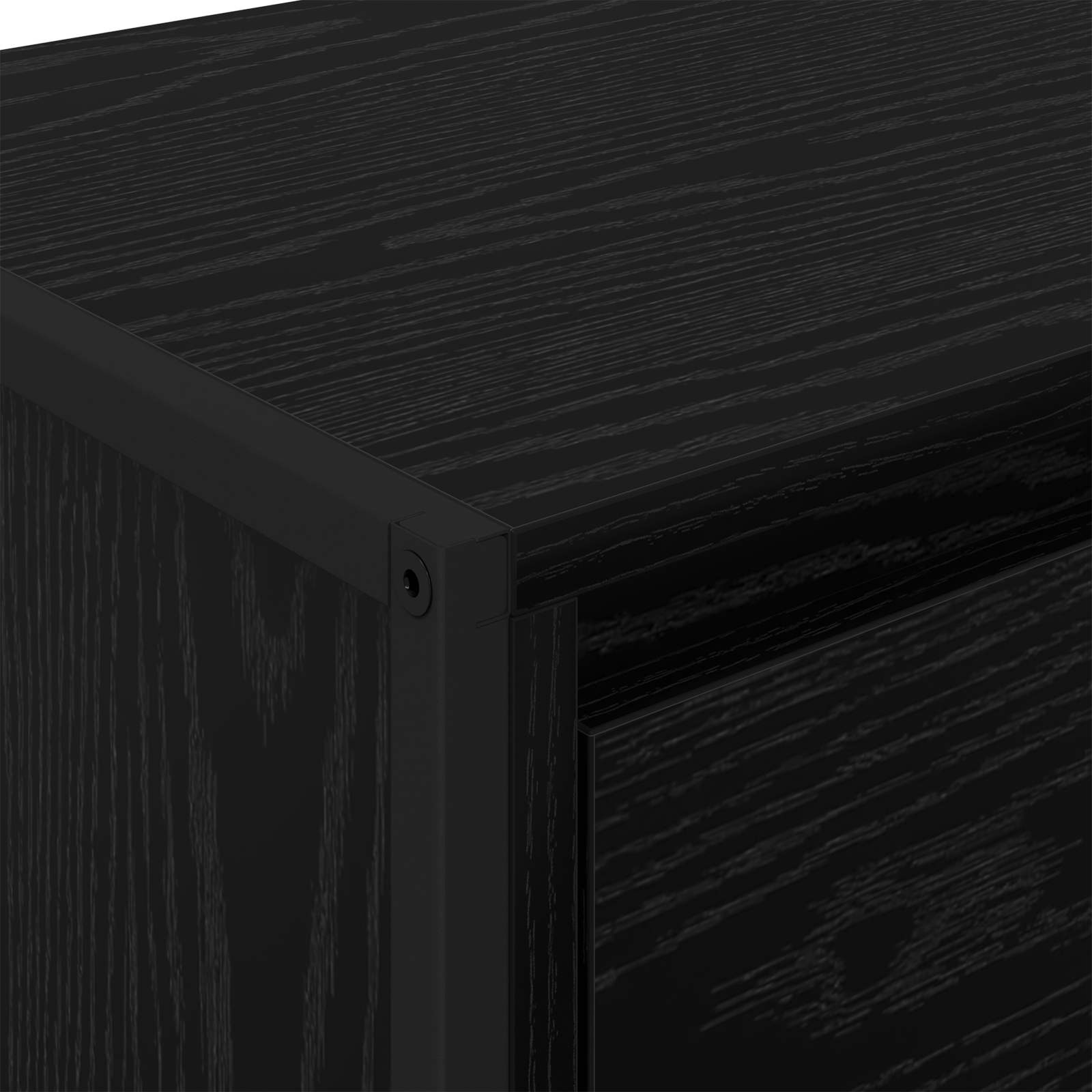 Kreveta Crni hrast 43 x 36 x 75,5 cm Konstruirano drvo