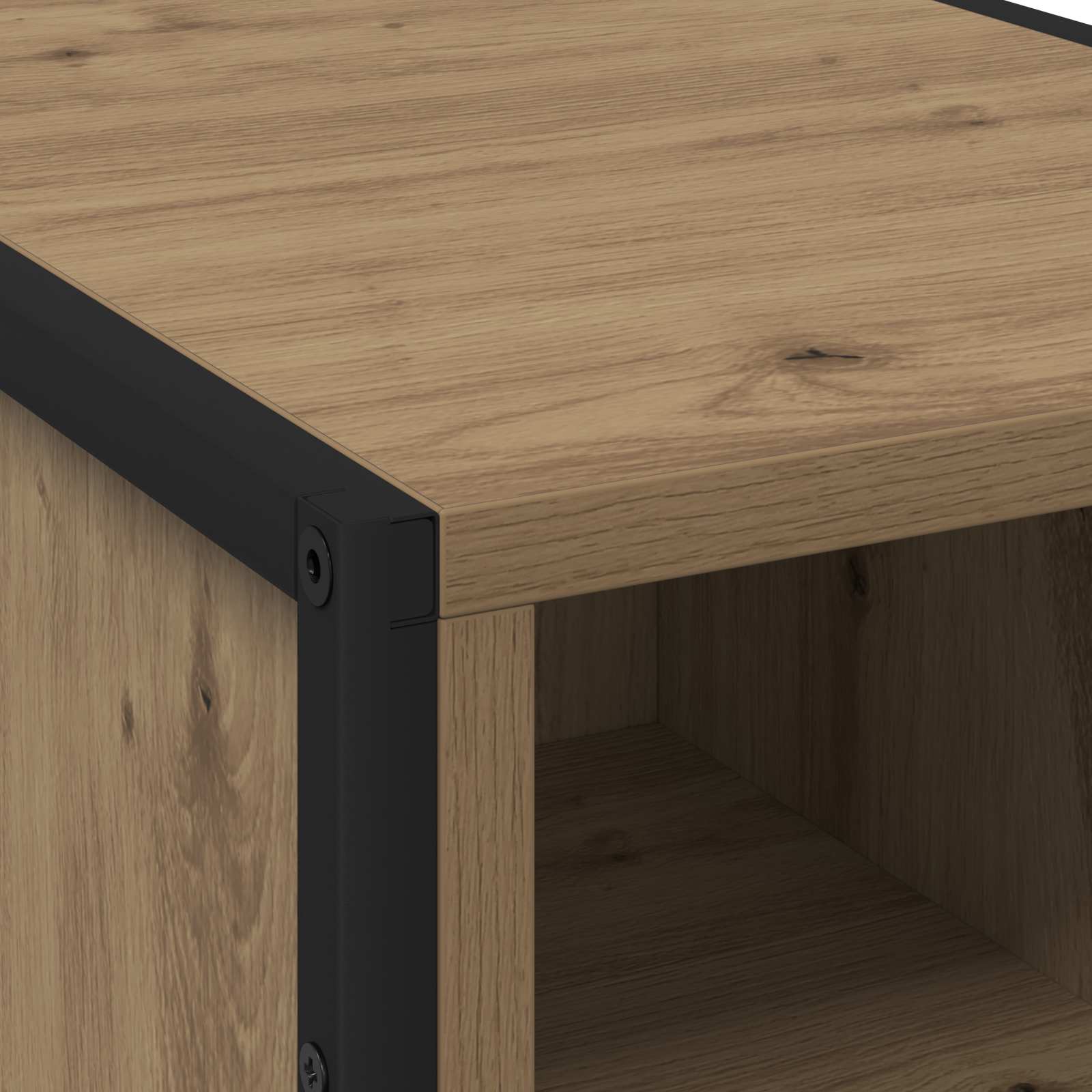 Noćni ormarić Umjetnička hrastovina 39.5 x 30 x 50 cm