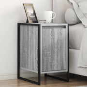 Noćni ormarić 2 pcs Siva Sonoma 39,5 x 30 x 50 cm
