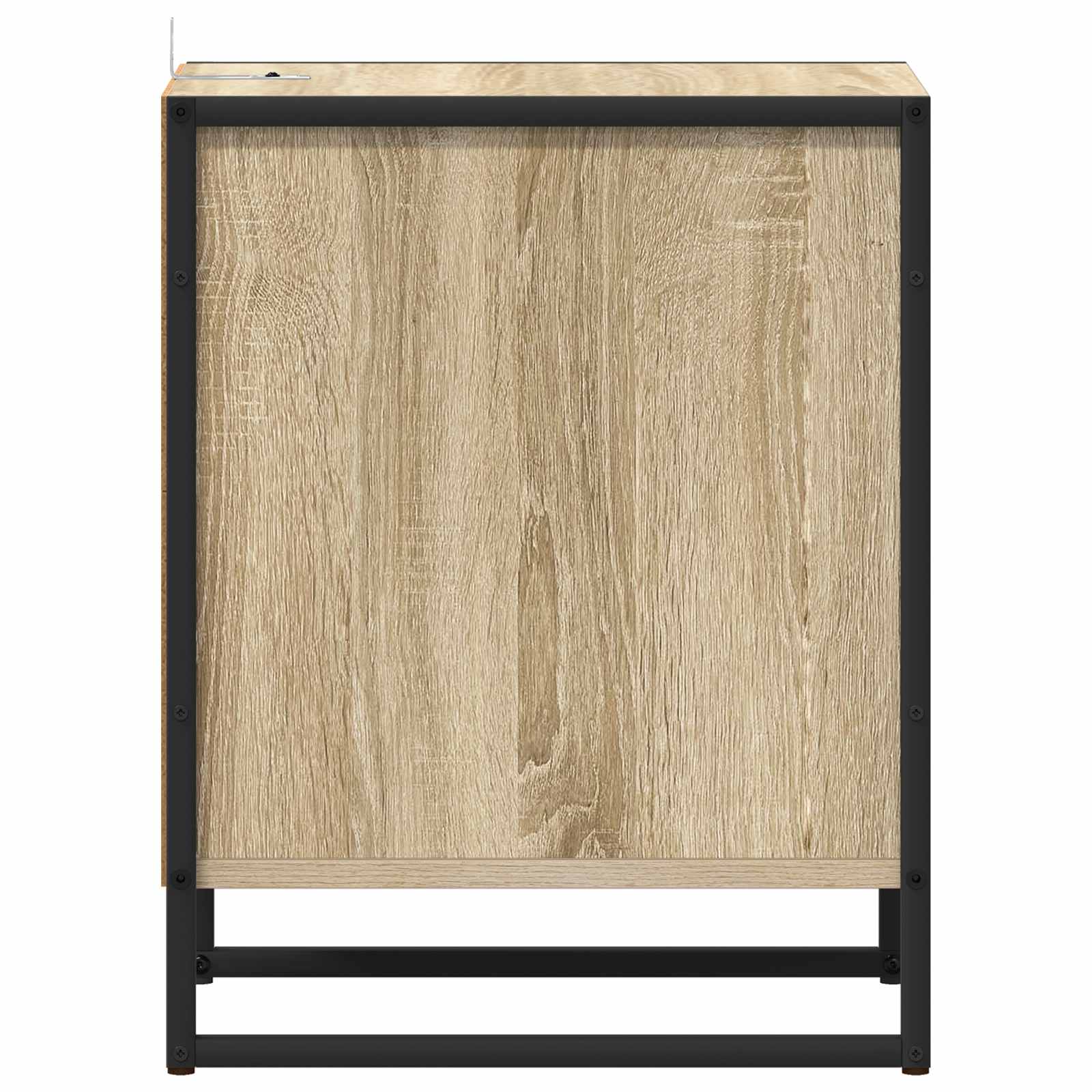Noćni ormarić 2 pcs Sonoma 39,5 x 30 x 50 cm Konstruirano drvo