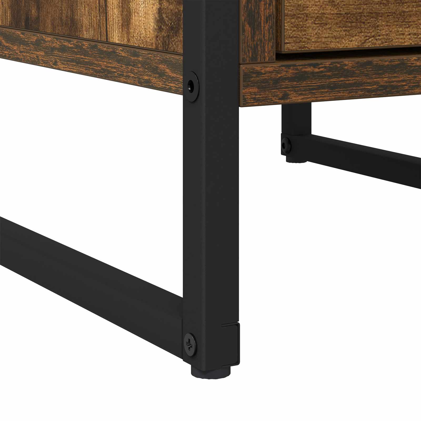 Noćni ormarić s ladicama 2 pcs Dimni hrast 39,5 x 30 x 50 cm