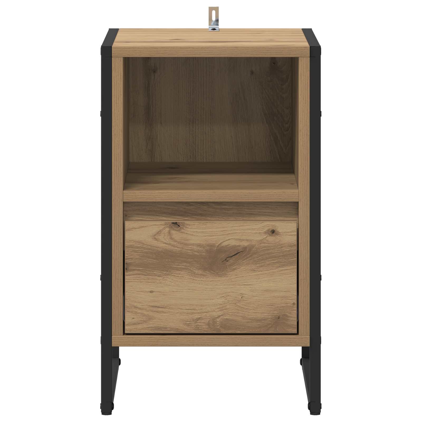 Noćni ormarić 2 pcs Umjetnička hrastovina 39,5 x 30 x 50 cm