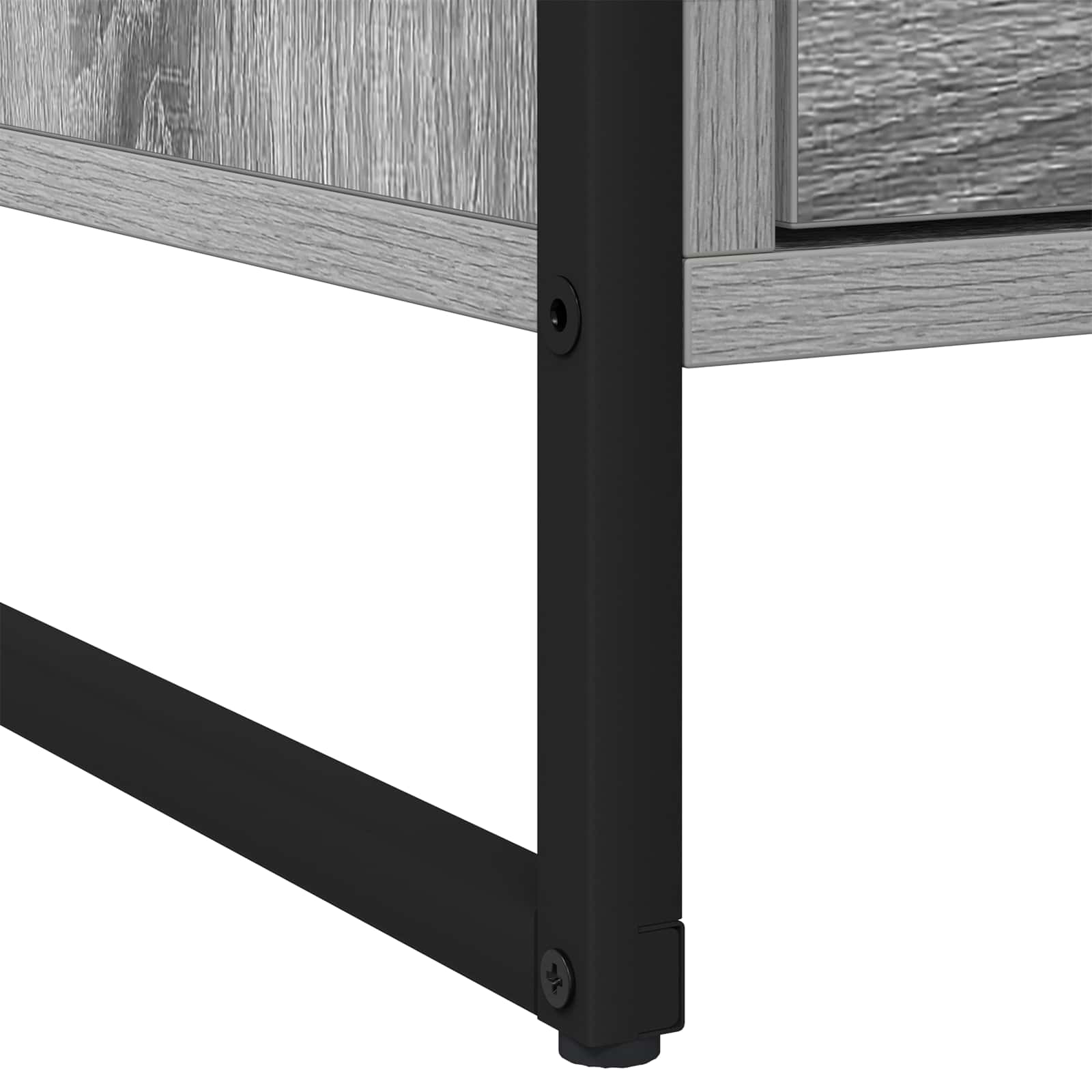 Noćni ormarić s ladicama 2 pcs Siva Sonoma 50 x 39.5 x 50 cm