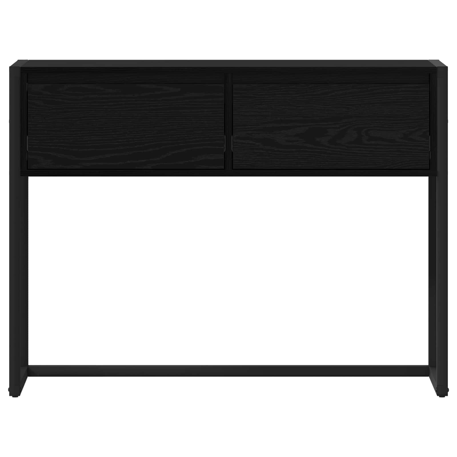 Konačna Stolić Crni hrast 100 x 36 x 75 cm Konstruirano drvo