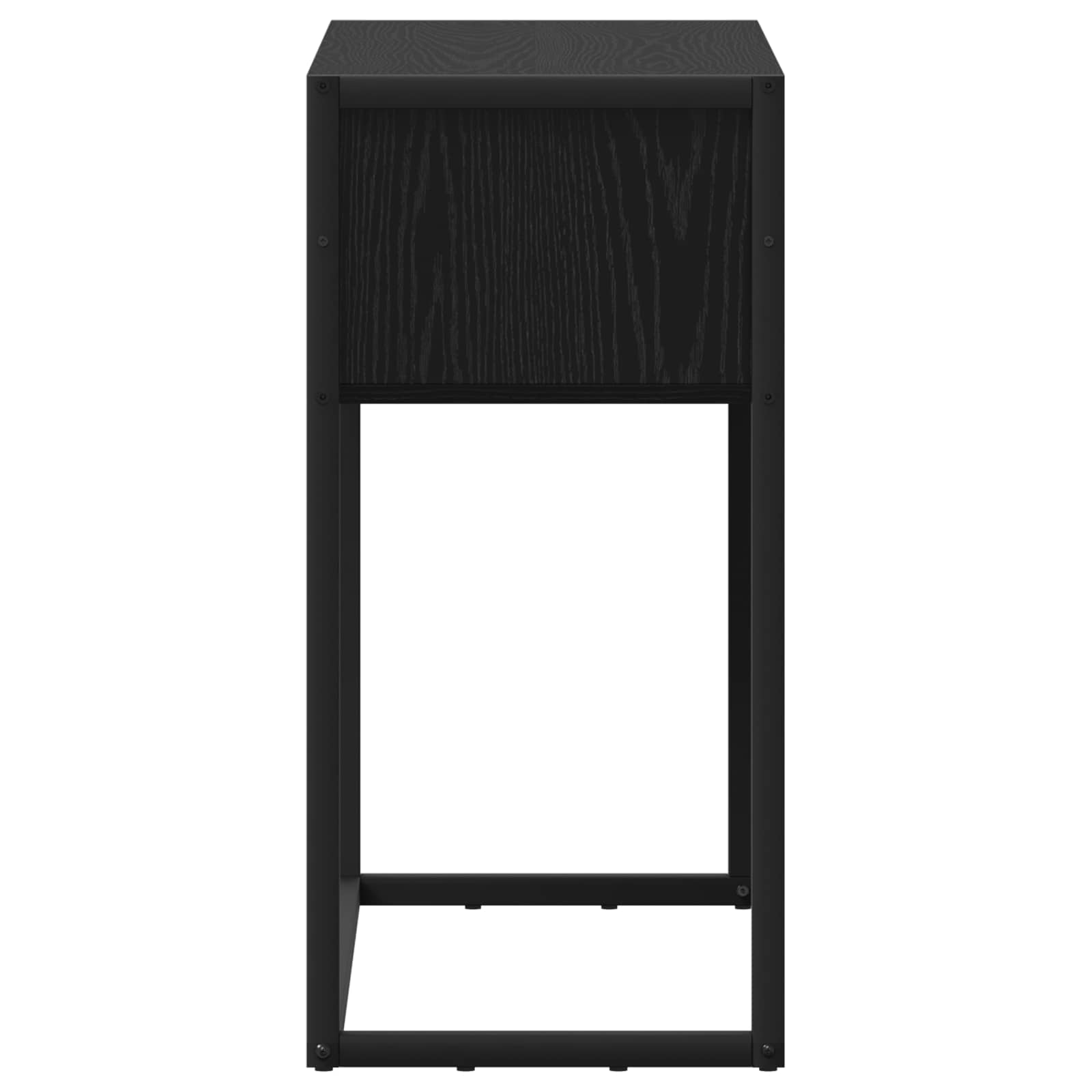 Konačna Stolić Crni hrast 100 x 36 x 75 cm Konstruirano drvo