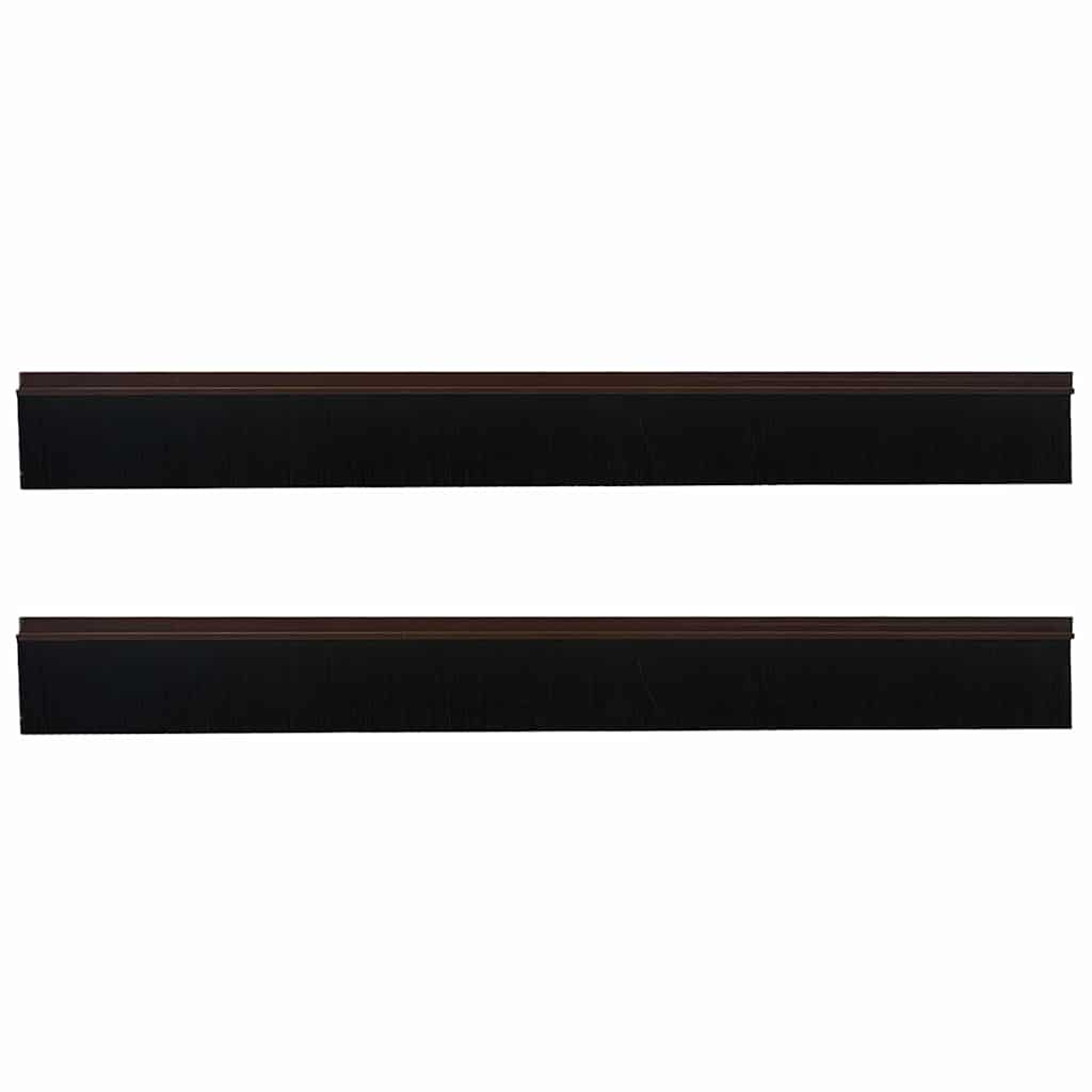 Samoljepljivi pečati za vrata 2 kom. 100 cm Aluminijski legura
