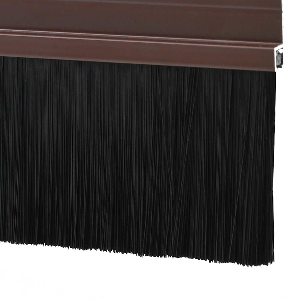 Samoljepljivi pečati za vrata 6 pcs Smeđa 100 cm
