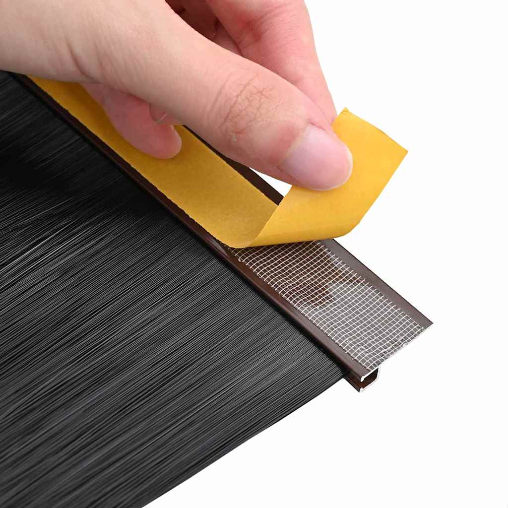 Samoljepljivi pečati za vrata 12 pcs Smeđa 100 cm