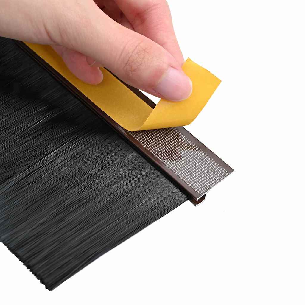 Samoljepljivi pečati za vrata 12 pcs Smeđa 100 cm