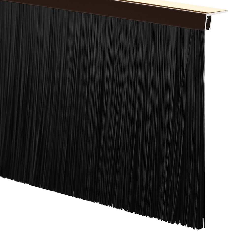 Samoljepljivi pečati za vrata 2 pcs Smeđa 100 cm