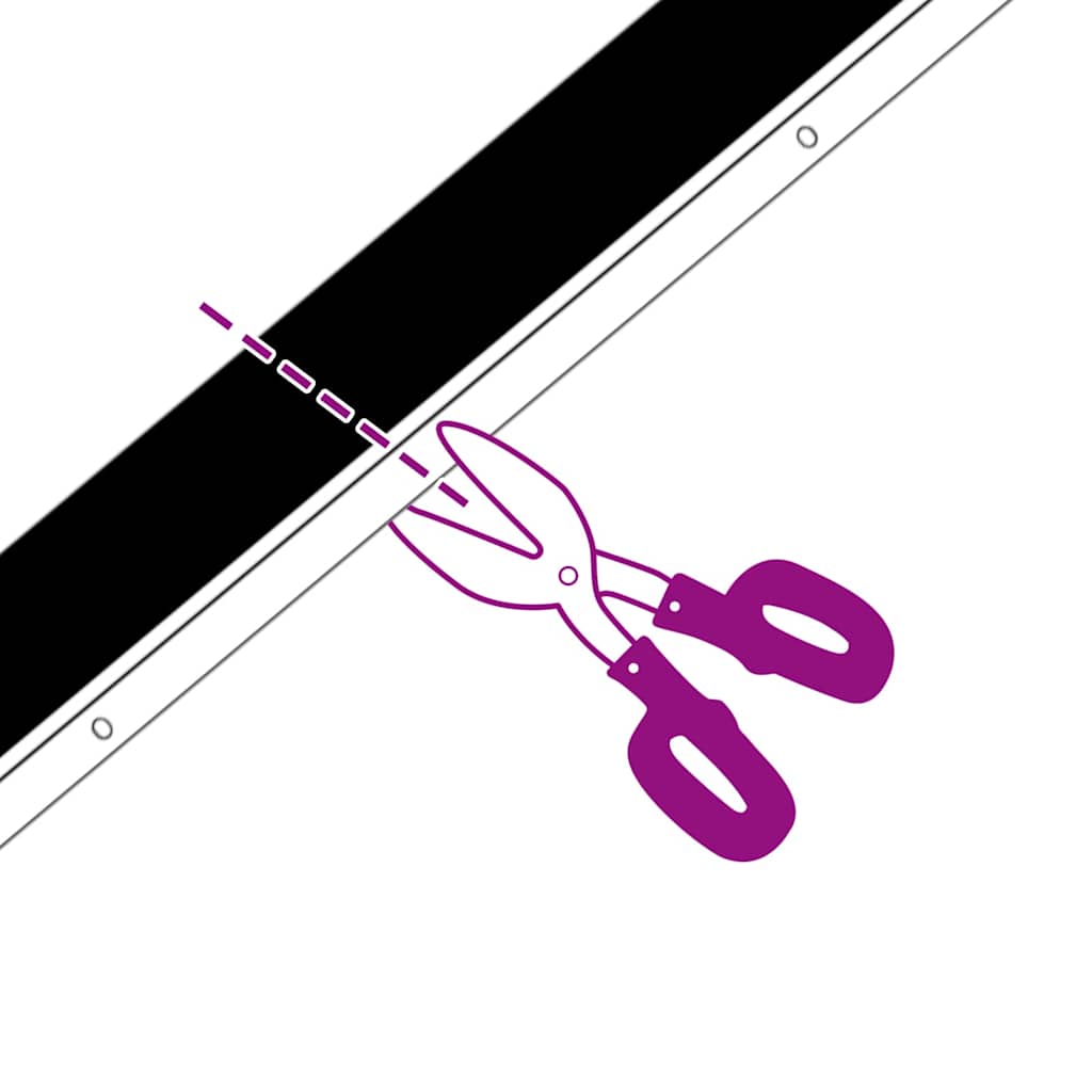 Držač četke za vrata 6 pcs Smeđa 100 cm Aluminijski legura