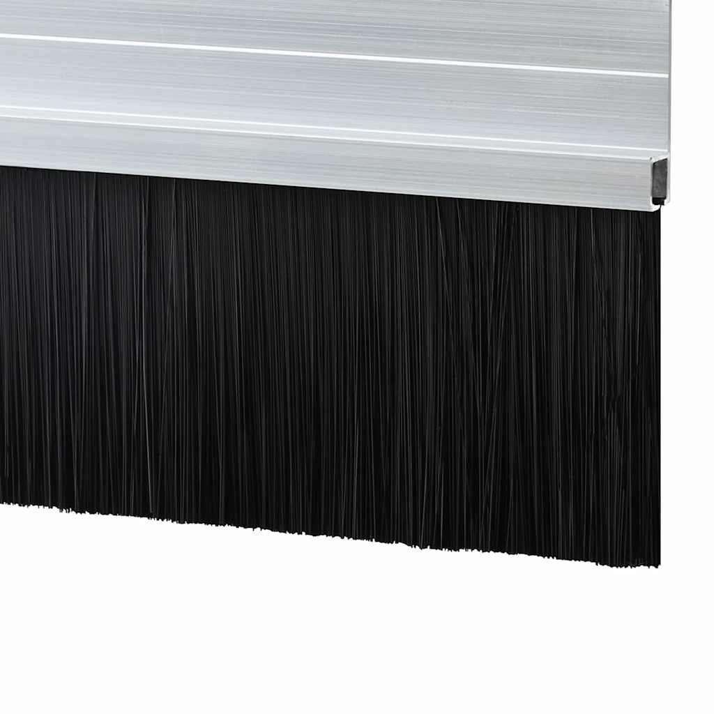 Samoljepljivi pečati za vrata 2 pcs Srebrno 100 cm