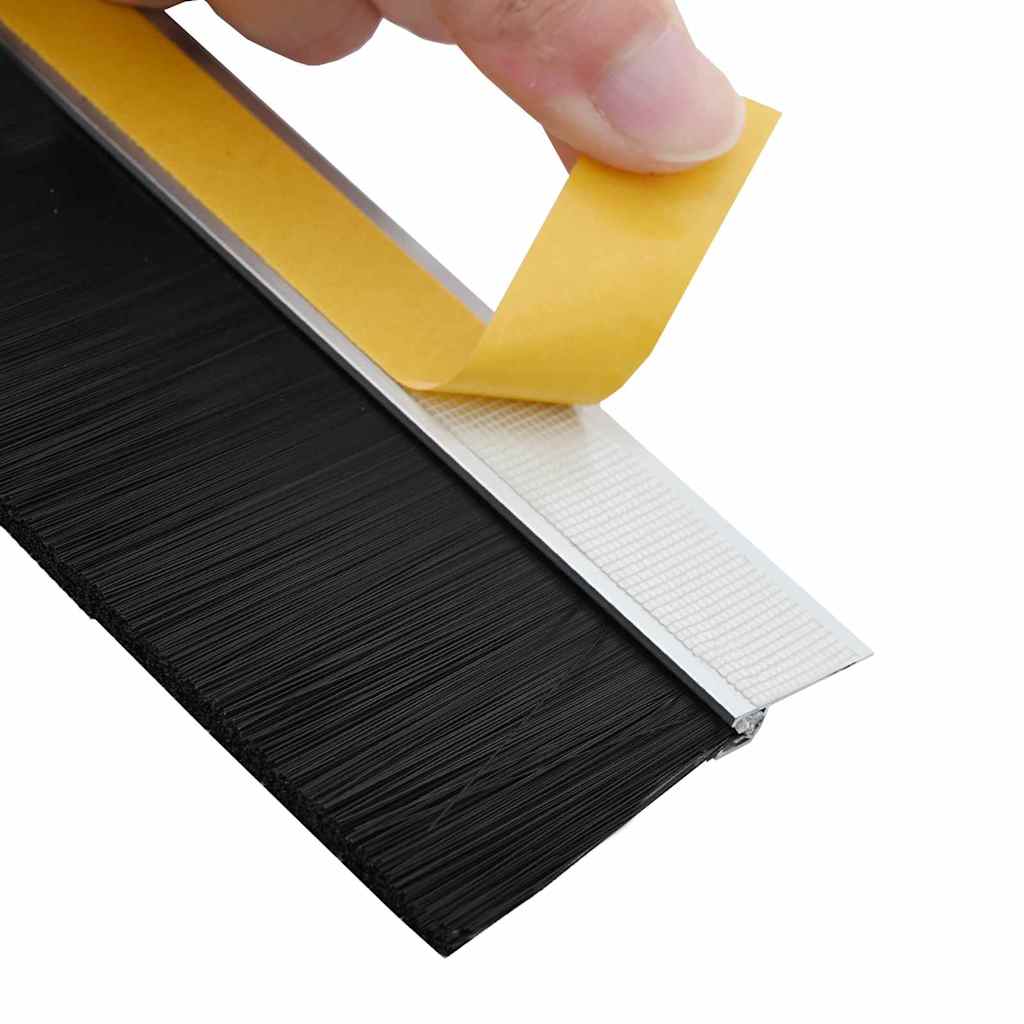 Samoljepljivi pečati za vrata 6 pcs Srebrno 100 cm