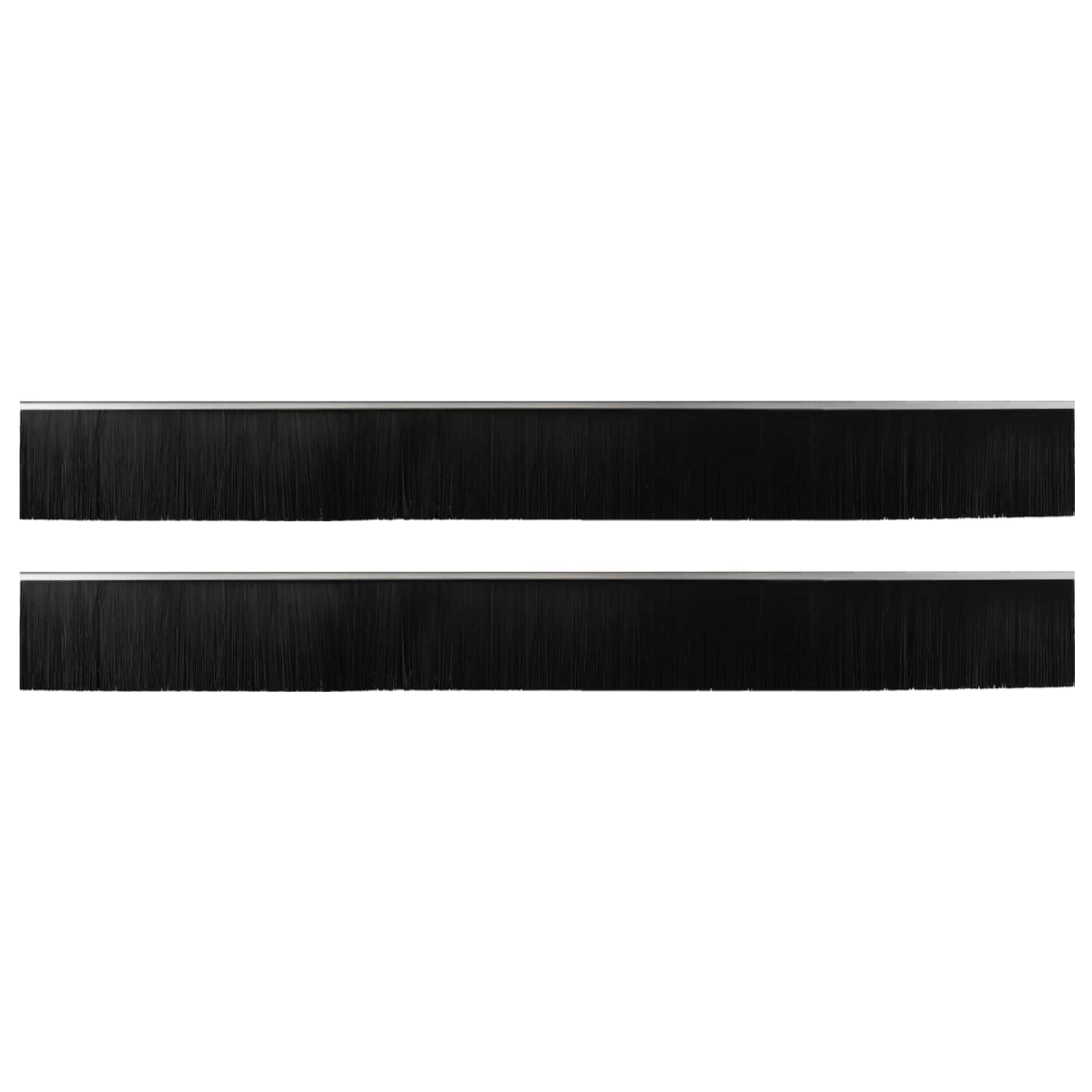 Samoljepljivi pečati za vrata 2 pcs Srebrno 100 cm