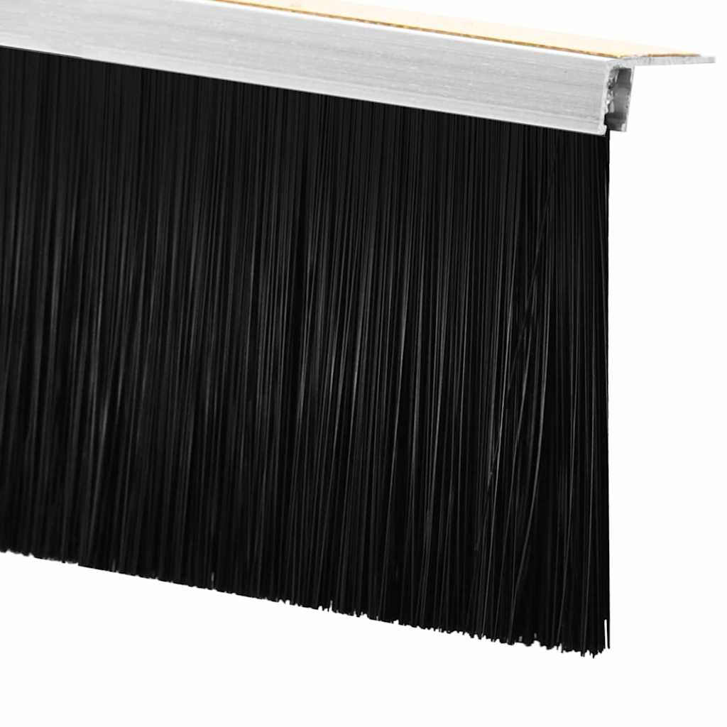 Samoljepljivi pečati za vrata 6 pcs Srebrno 100 cm