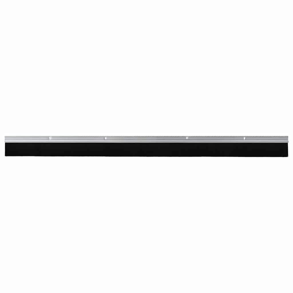 Držač četke za vrata 2 pcs Srebrno 100 cm Aluminijski legura