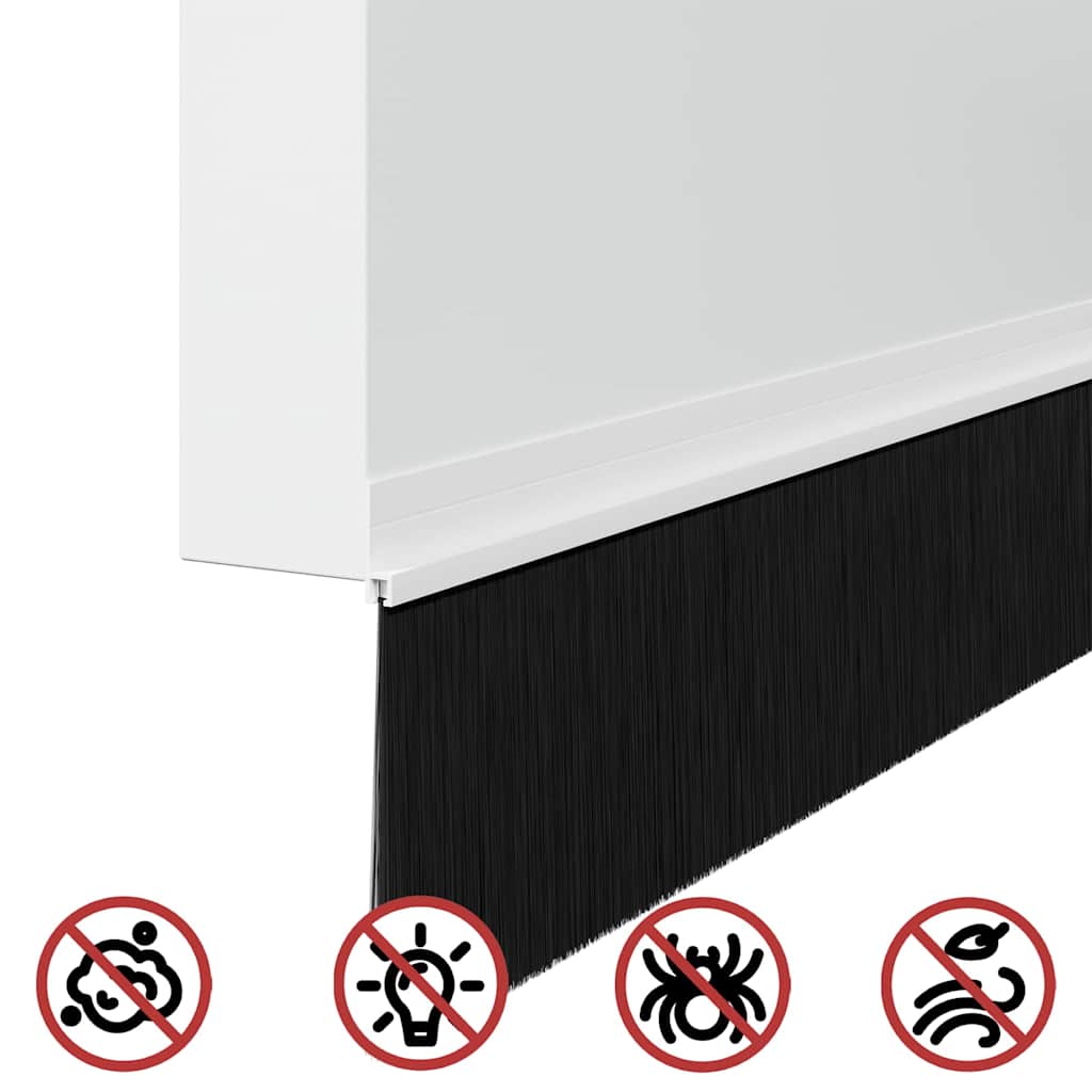 Samoljepljivi pečati za vrata 2 pcs Bijelo 100 cm