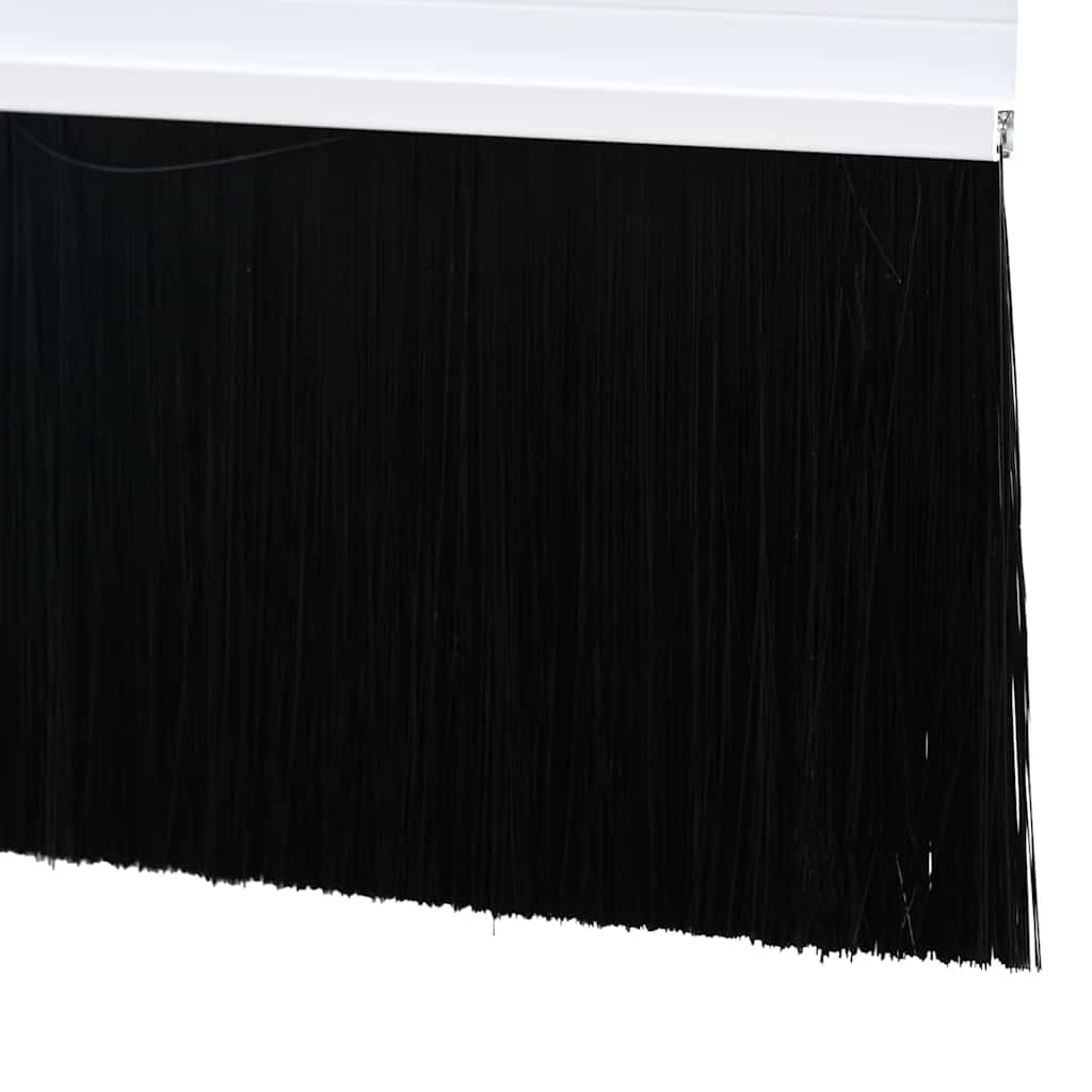 Držač četke za vrata 2 kom. Bijela 100 cm Aluminijski legura
