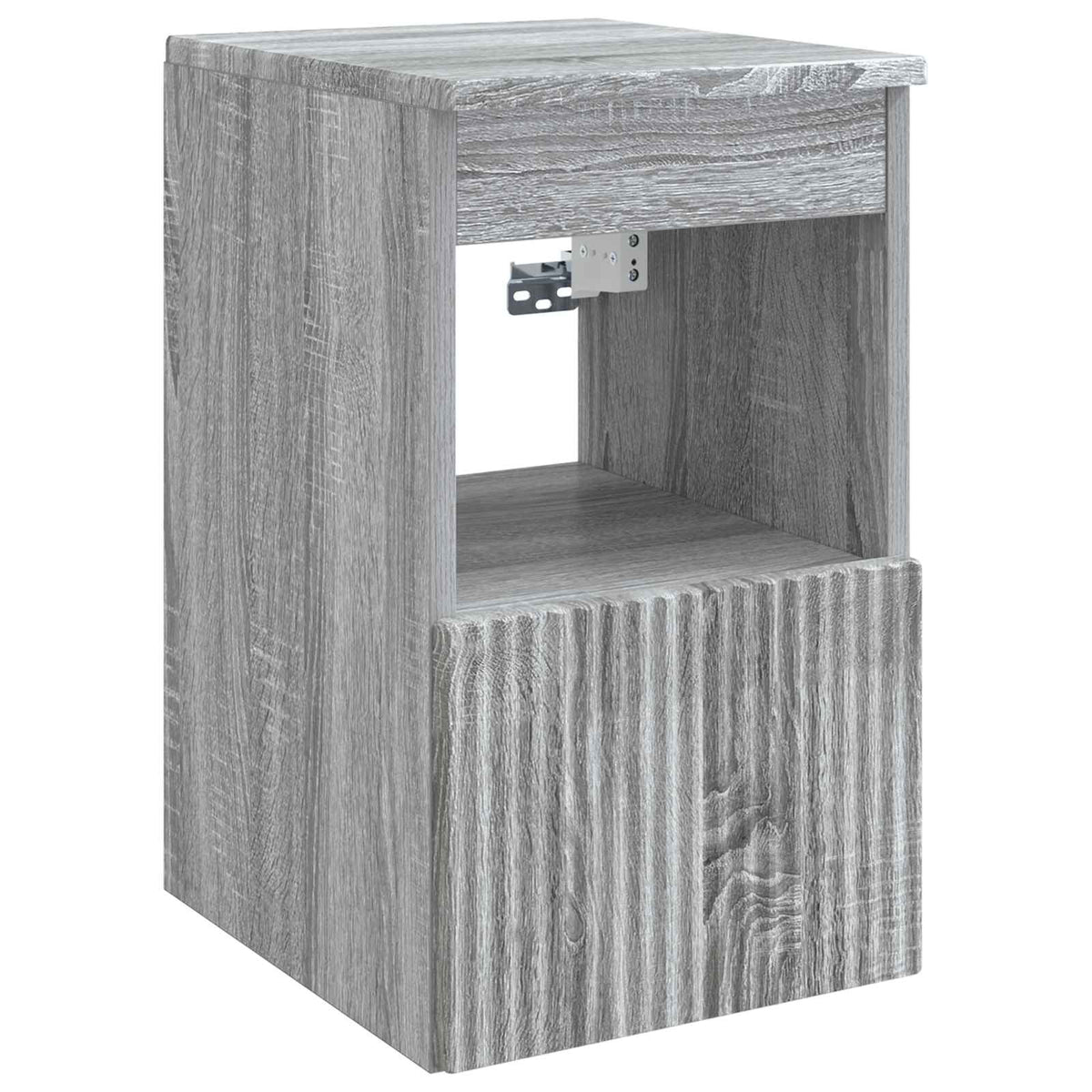 Set ormarića za kupaonicu 3 kom. Siva Sonoma 53 x 35 x 39 cm