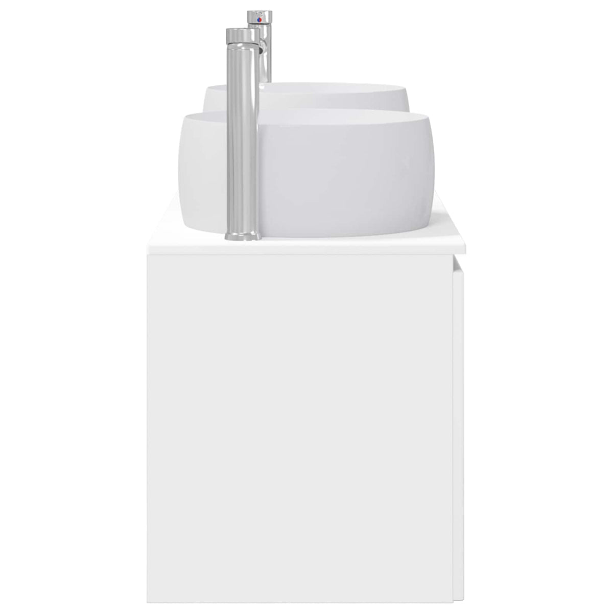 Set ormarića za kupaonicu 3 kom. Bijela 49,5 x 44,5 x 66 cm