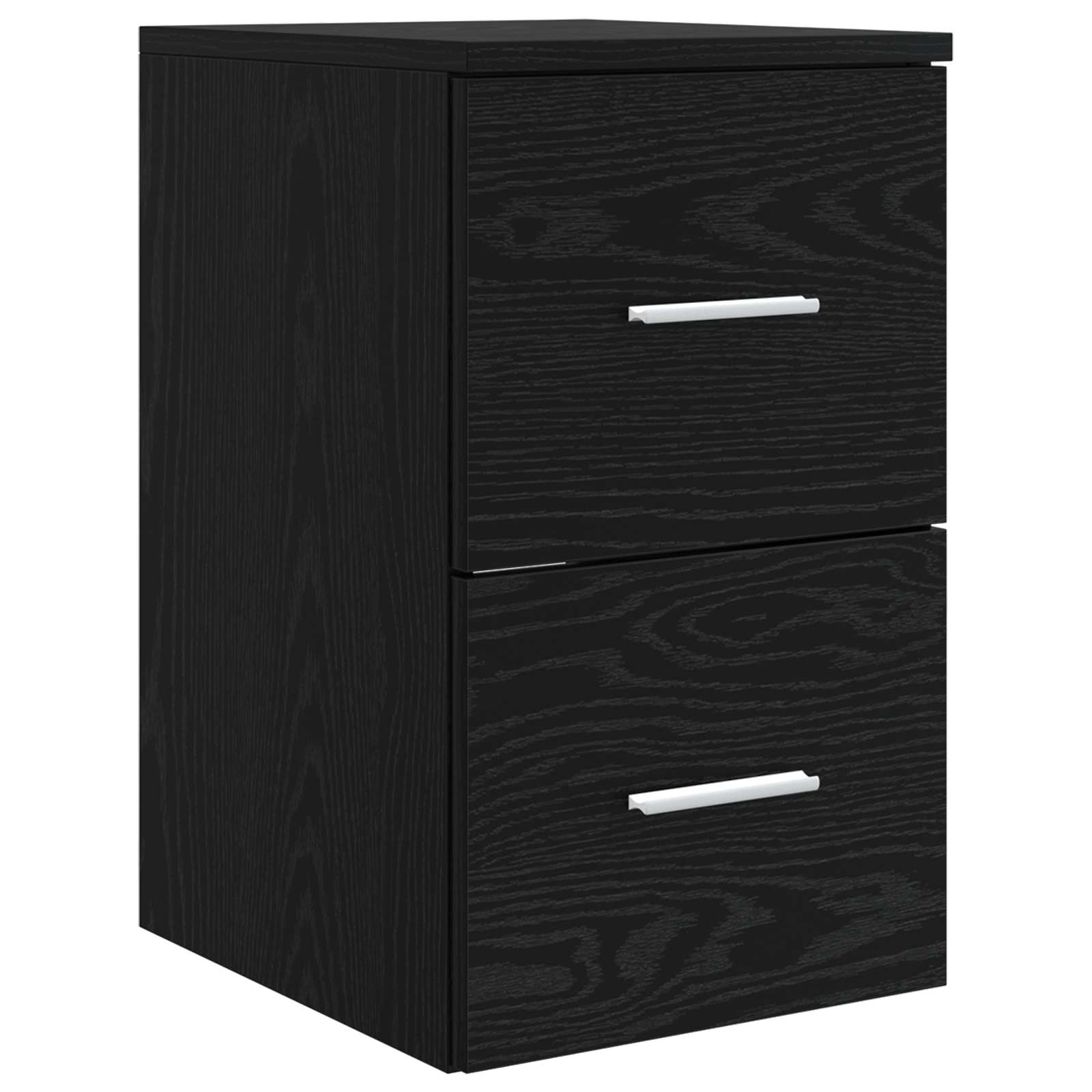 Set ormarića za kupaonicu 3 kom. Crni hrast 49,5 x 35 x 63 cm
